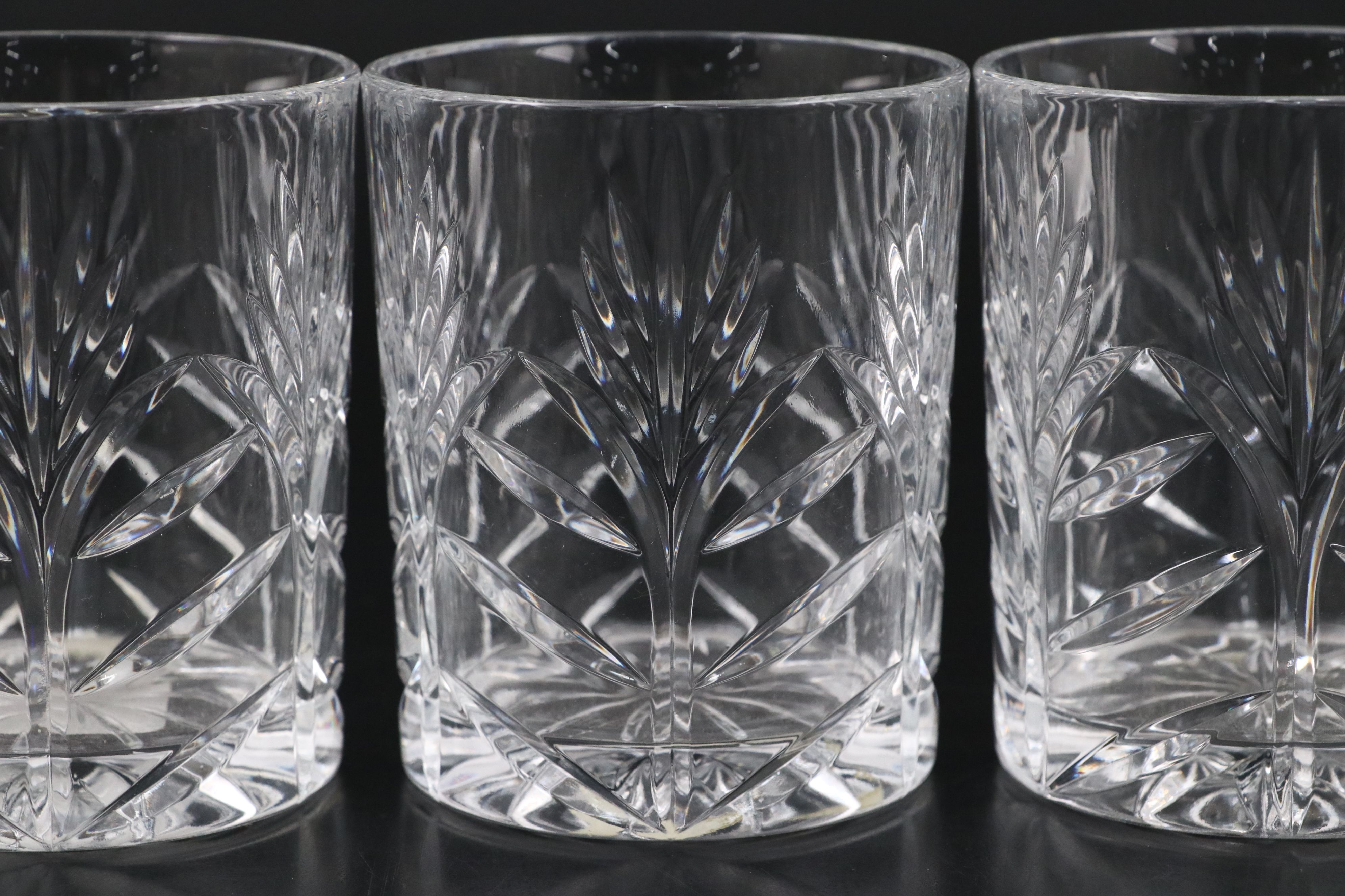 Crystal Decanter and Old Fashioned Glasses