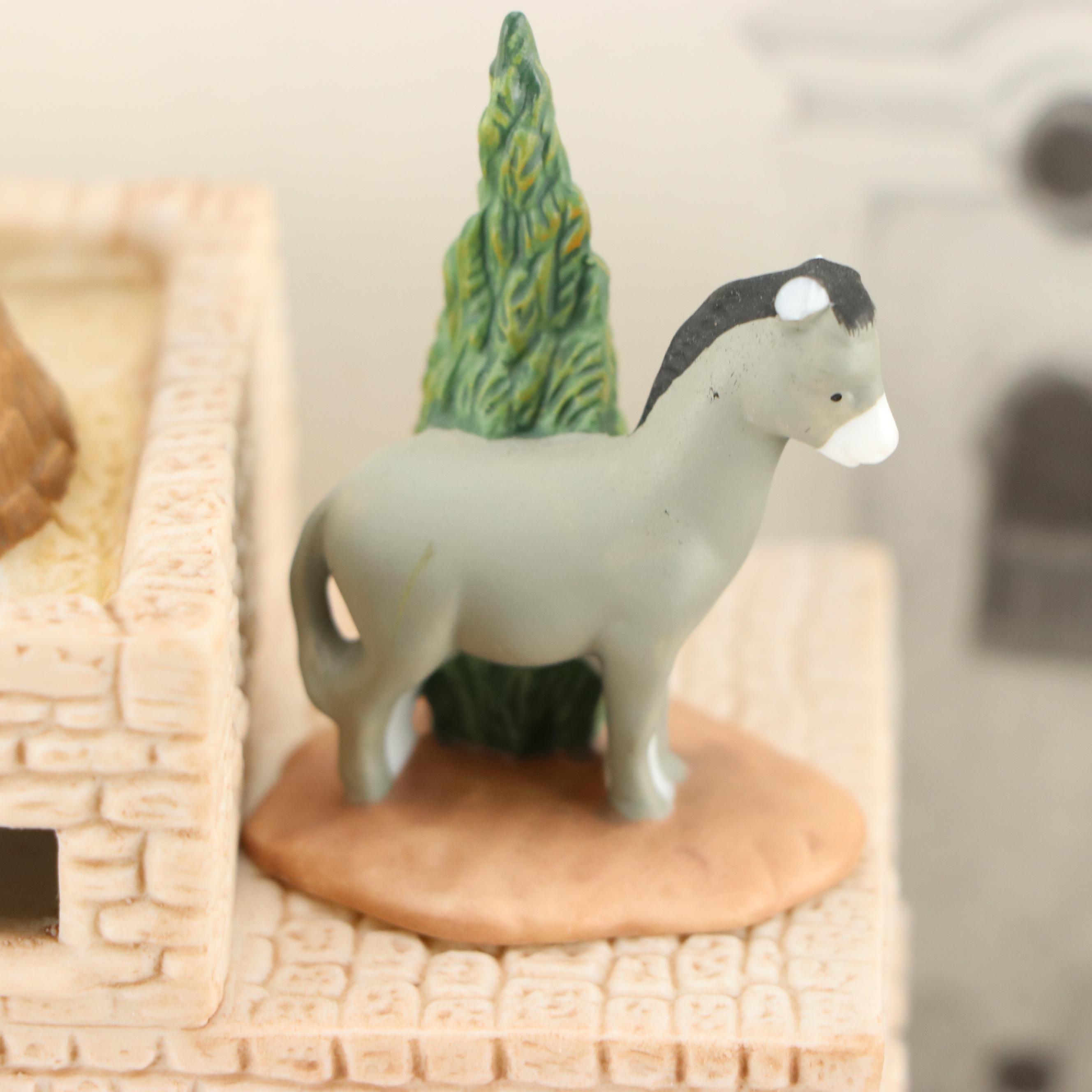 Department 56 Little Town of Bethlehem with Other Porcelain Churches