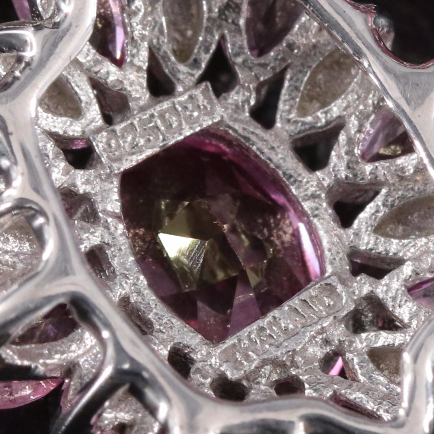 Sterling Topaz Ring and Pendant Necklace