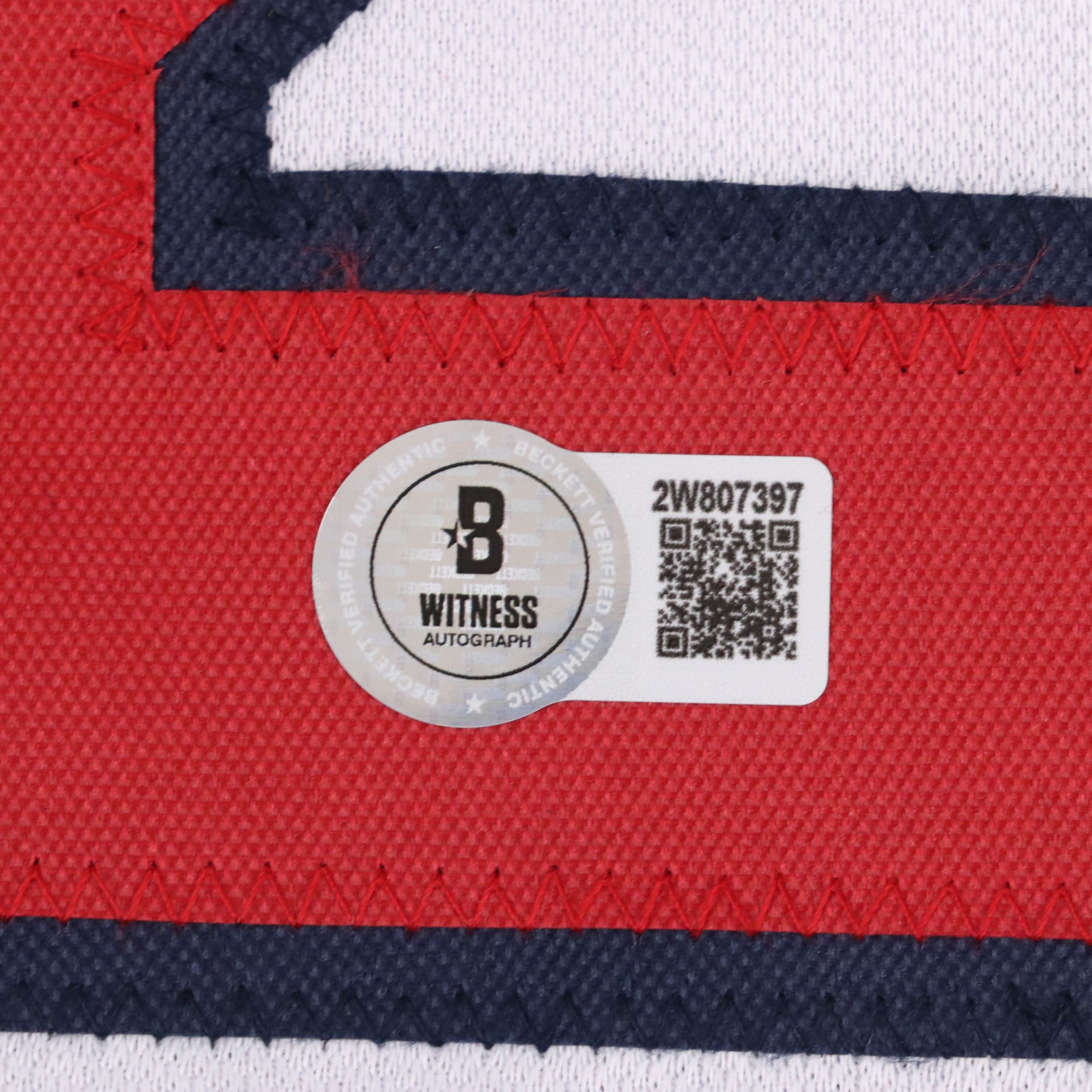 Wade Boggs Signed Boston Red Sox Baseball Jersey, Beckett