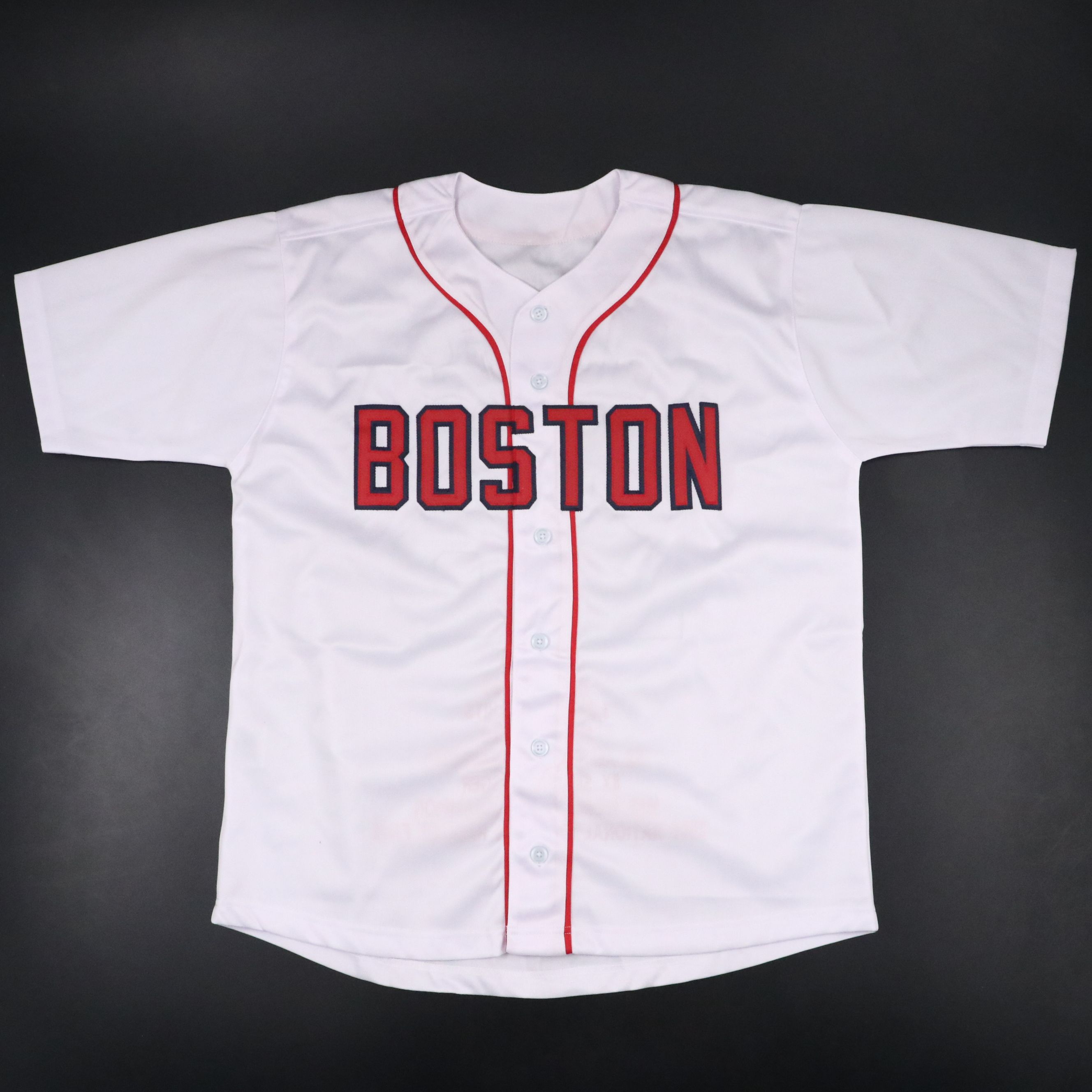 Wade Boggs Signed Boston Red Sox Baseball Jersey, Beckett