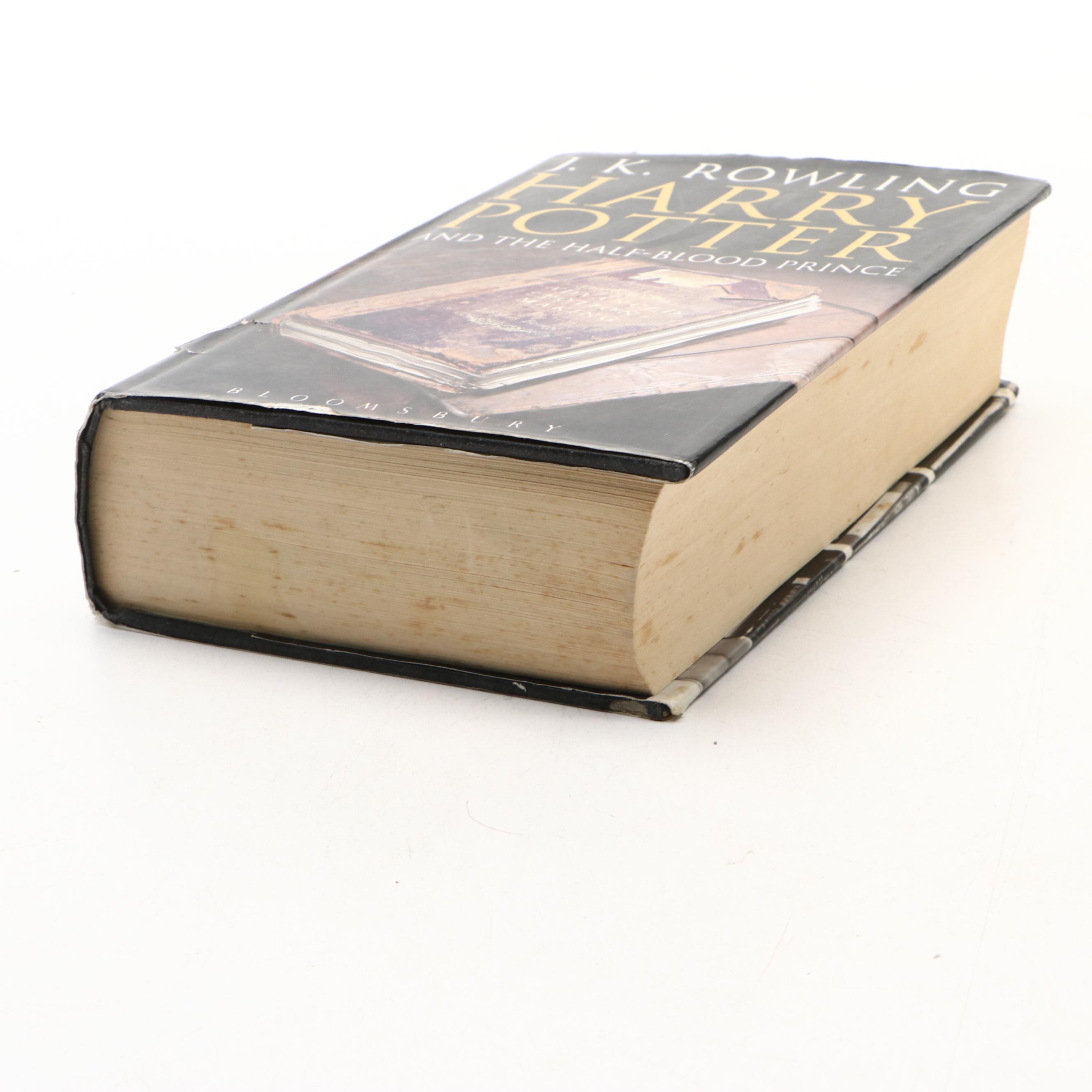 First UK Adult Edition "Harry Potter and the Half-Blood Prince" by J. K. Rowling