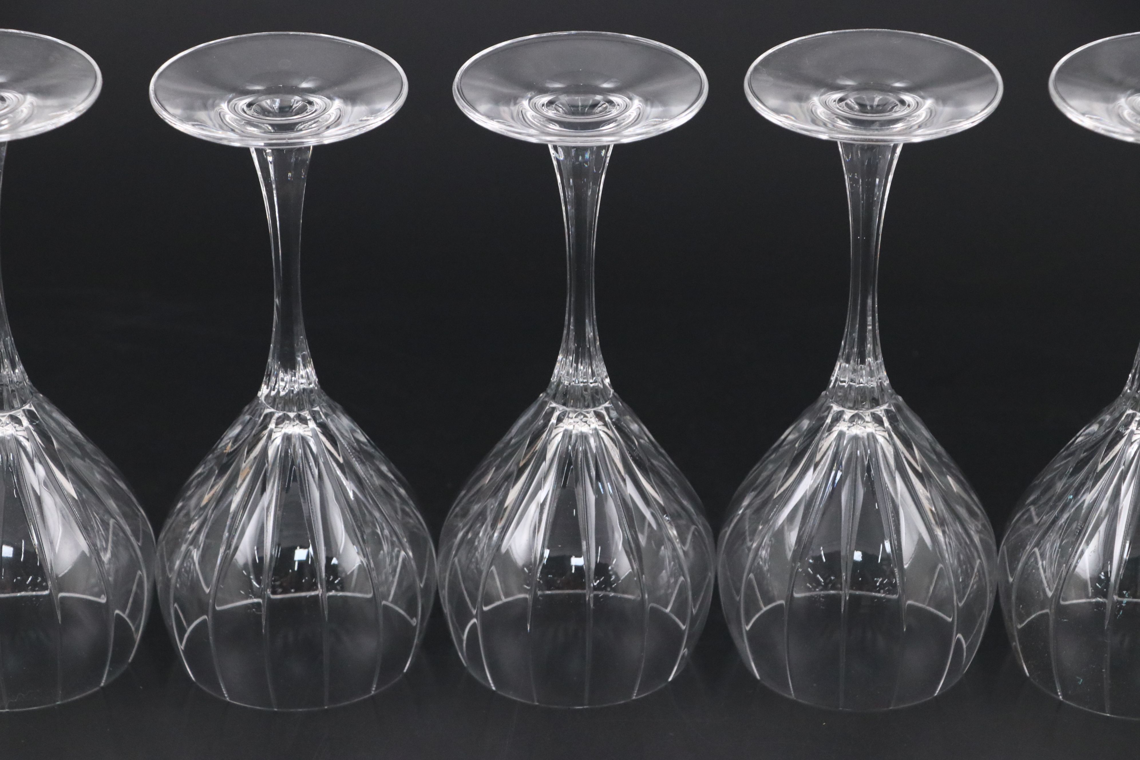 Mikasa "Infinity" Crystal Wine Glasses, 1989–1993