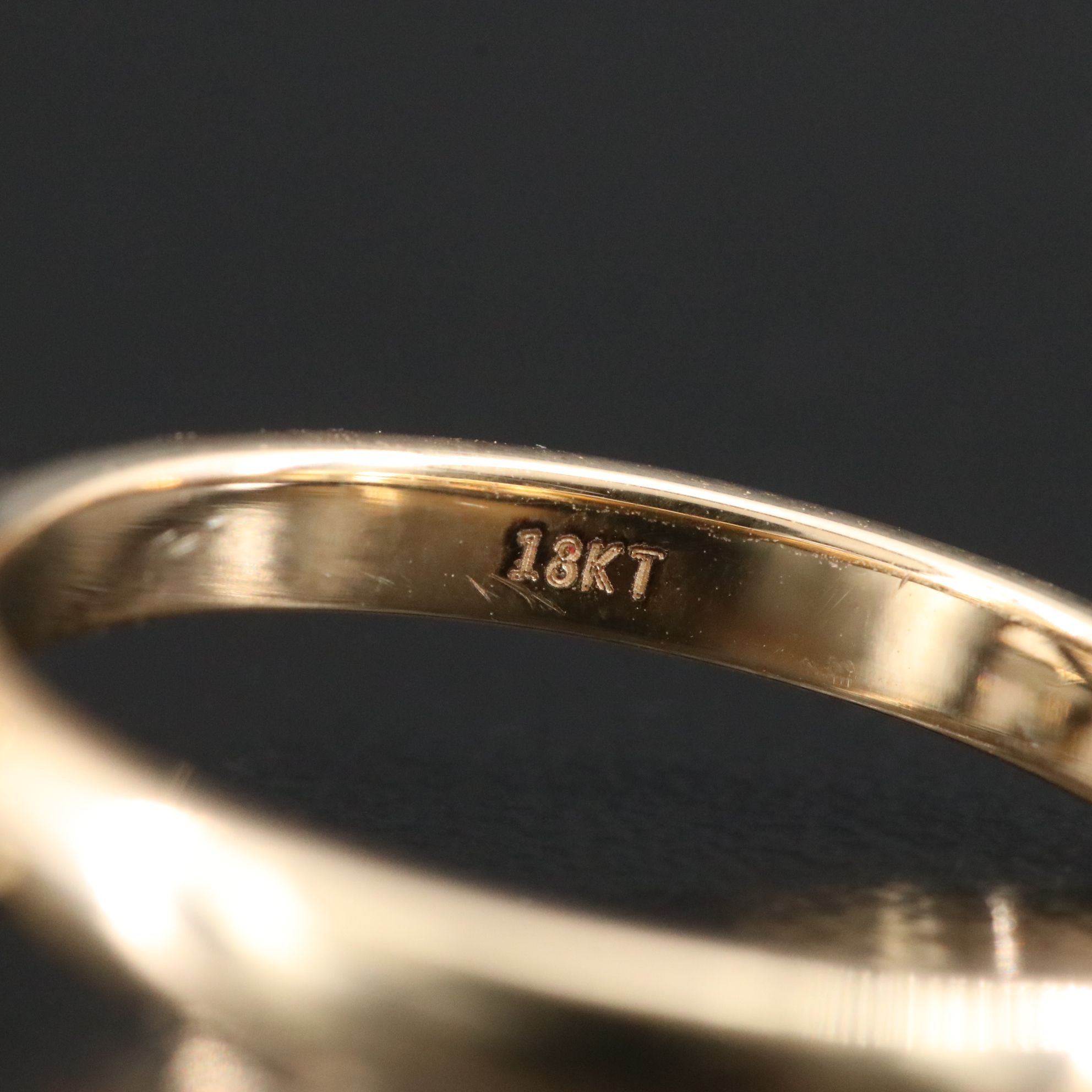 18K 4.09 CT Lab Grown Diamond Solitaire Ring with IGI Report