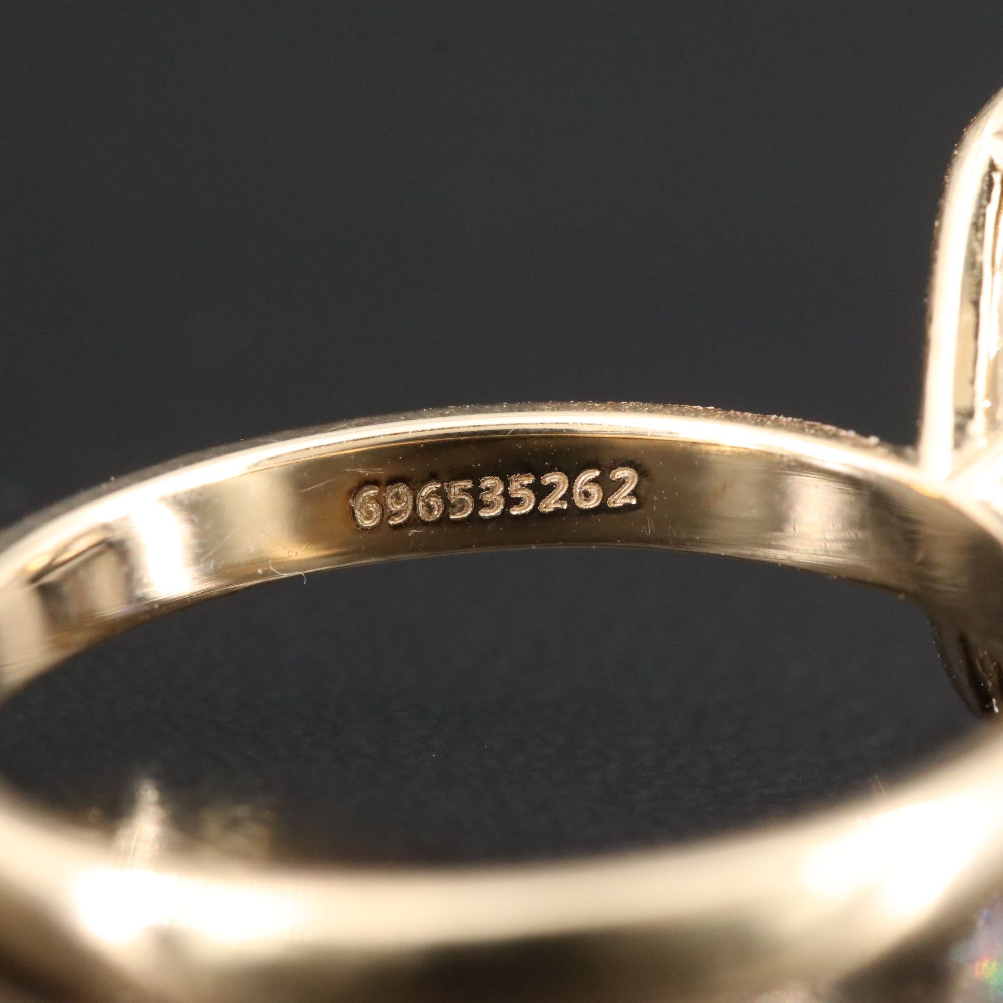 18K 4.09 CT Lab Grown Diamond Solitaire Ring with IGI Report