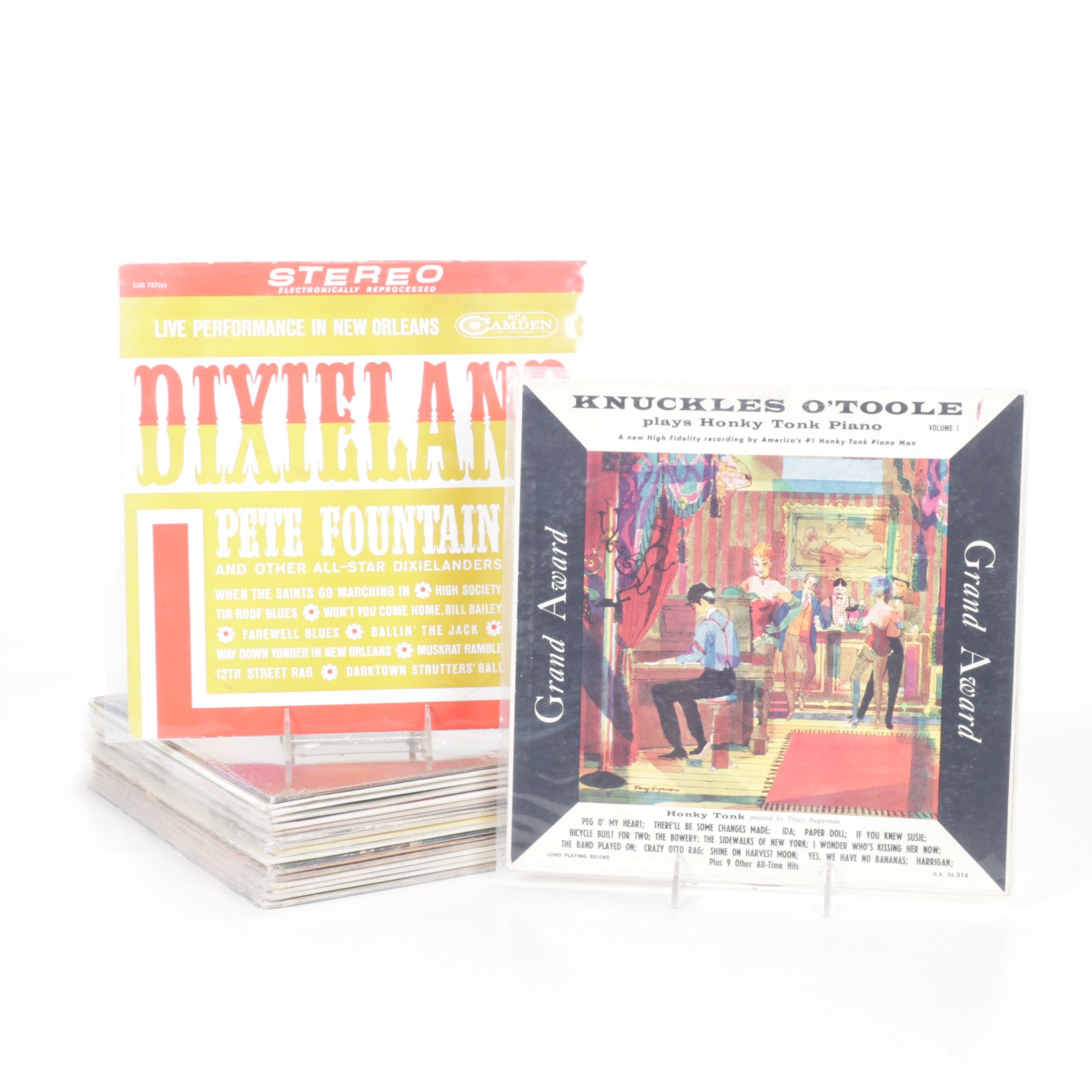 Pete Fountain, Knuckles O'Toole, Bill Black and More Vinyl Record Albums