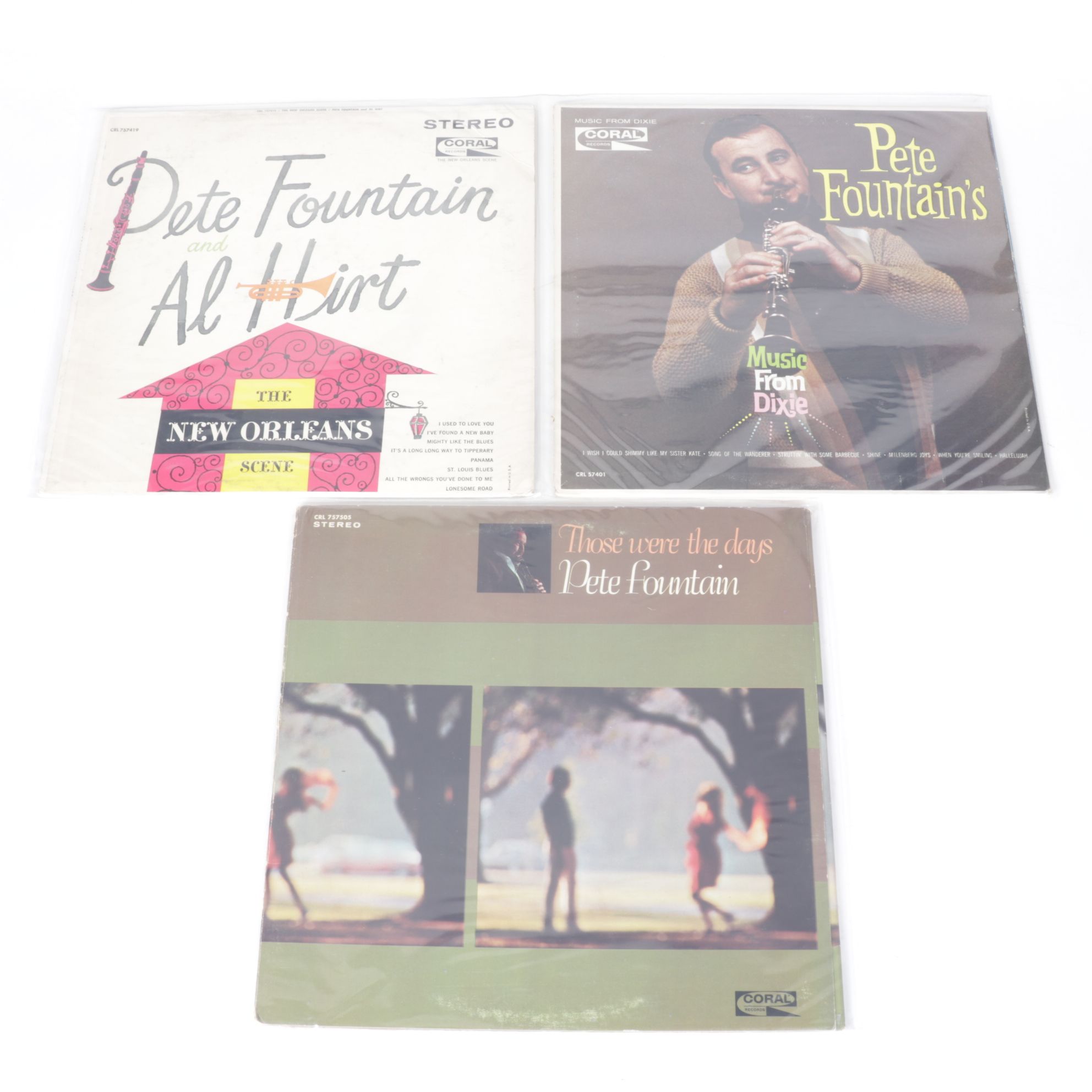 Pete Fountain, Knuckles O'Toole, Bill Black and More Vinyl Record Albums