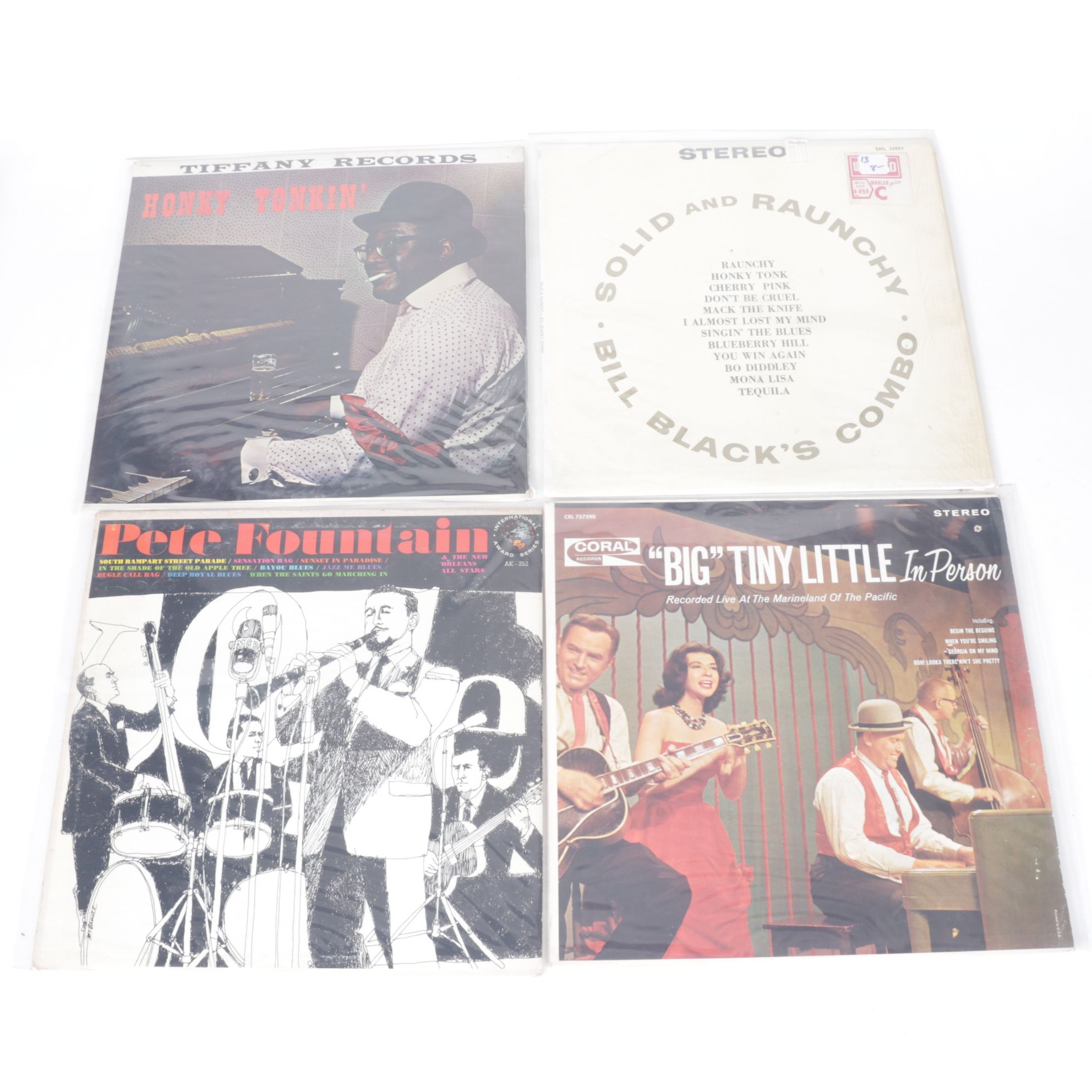 Pete Fountain, Knuckles O'Toole, Bill Black and More Vinyl Record Albums