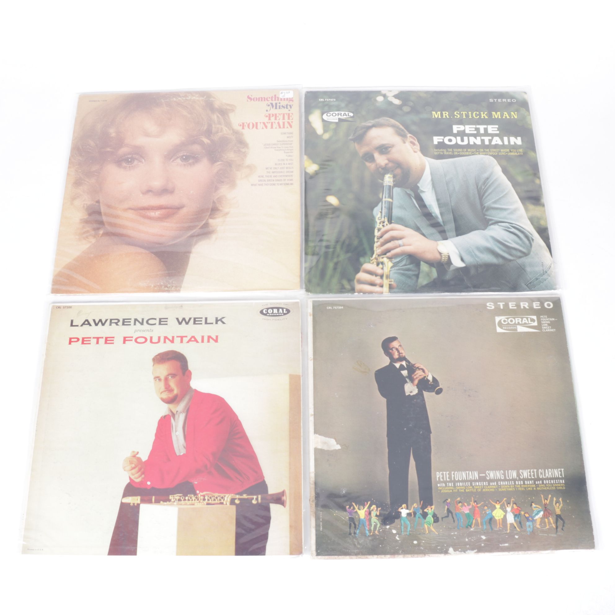 Pete Fountain, Knuckles O'Toole, Bill Black and More Vinyl Record Albums