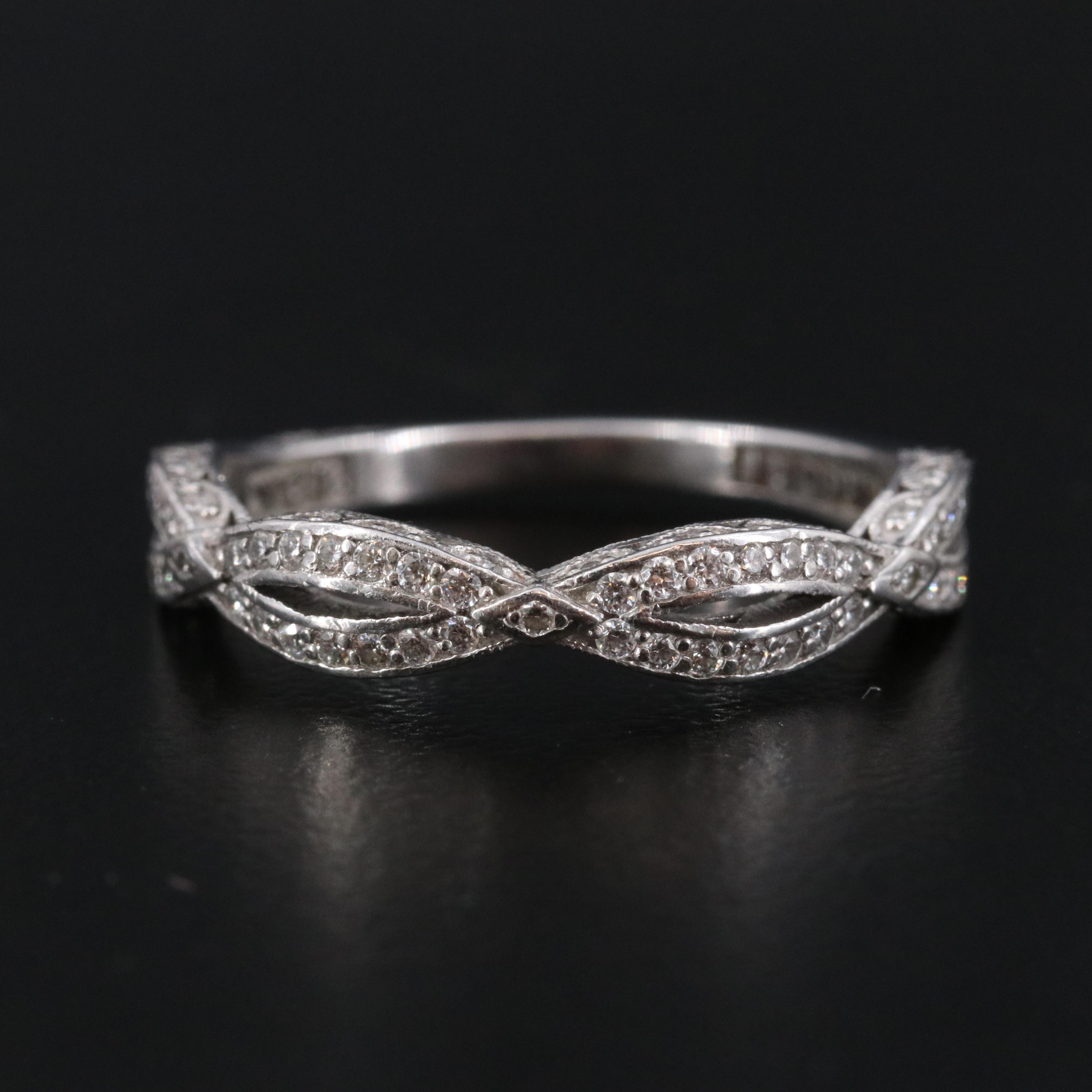 Tacori 18K 0.33 CTW Diamond Braided Ring