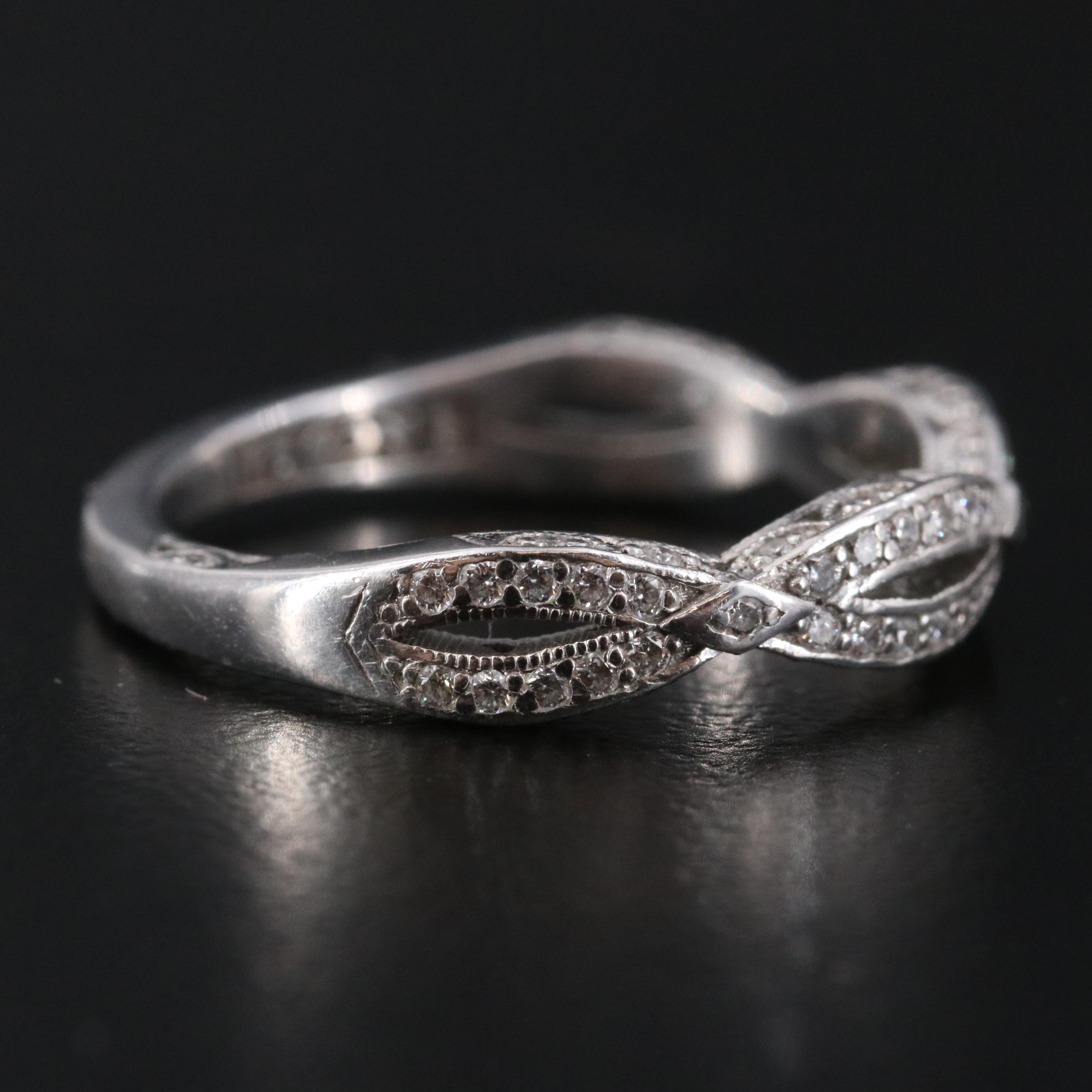 Tacori 18K 0.33 CTW Diamond Braided Ring