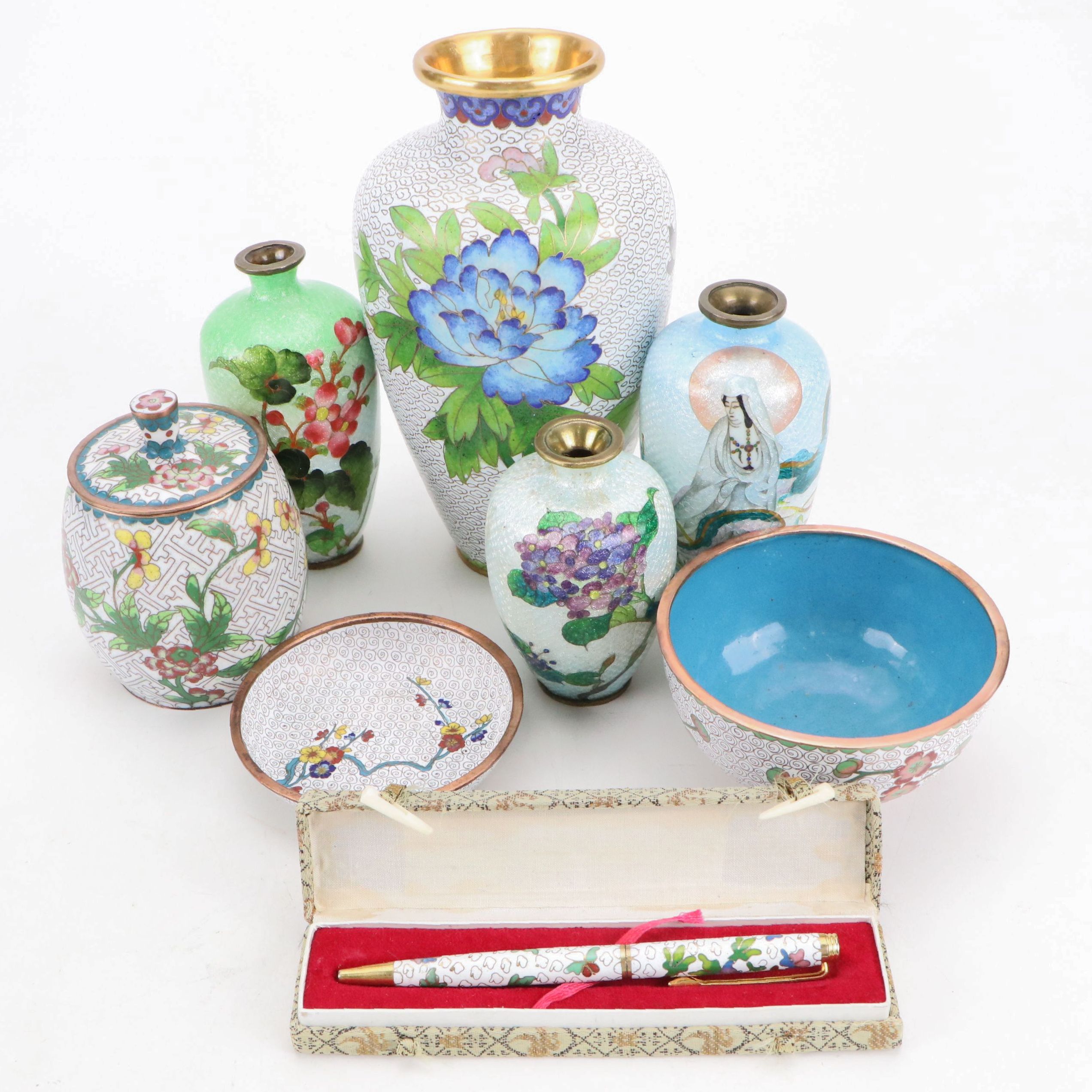 Chinese and Japanese Cloisonné Collection
