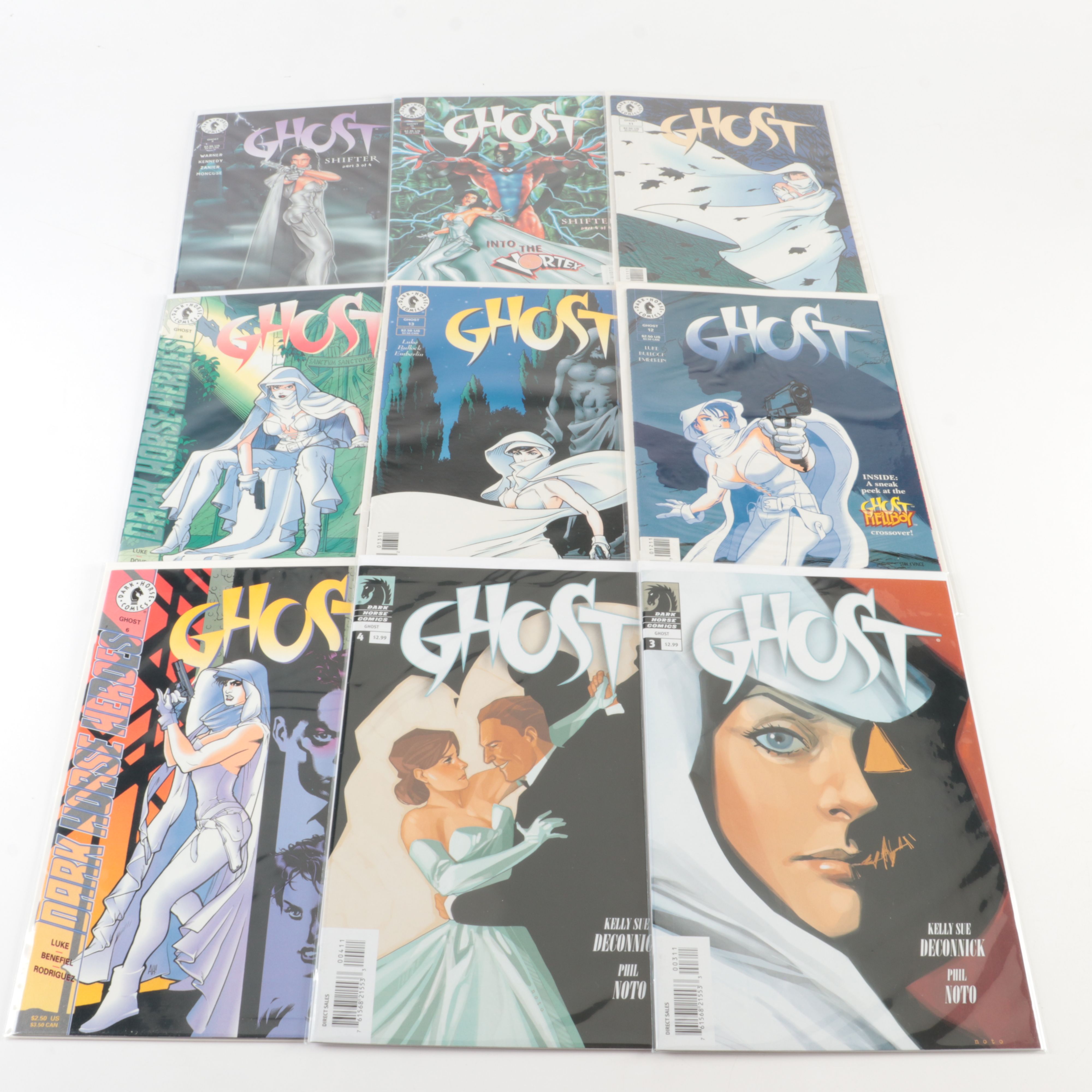 A Collection of 150+ Modern Age Comics that Includes "Ghost" and "The Escapist"