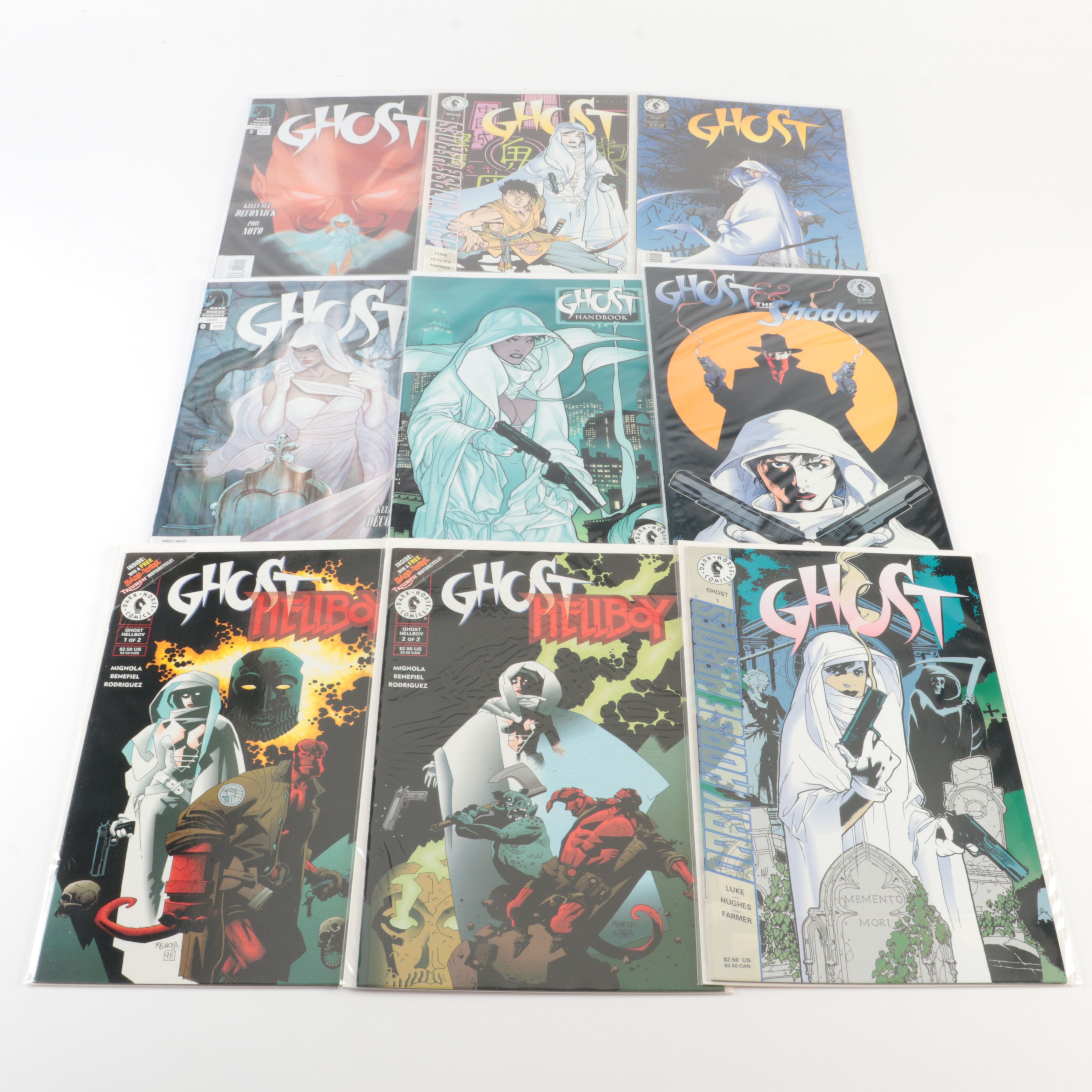 A Collection of 150+ Modern Age Comics that Includes "Ghost" and "The Escapist"