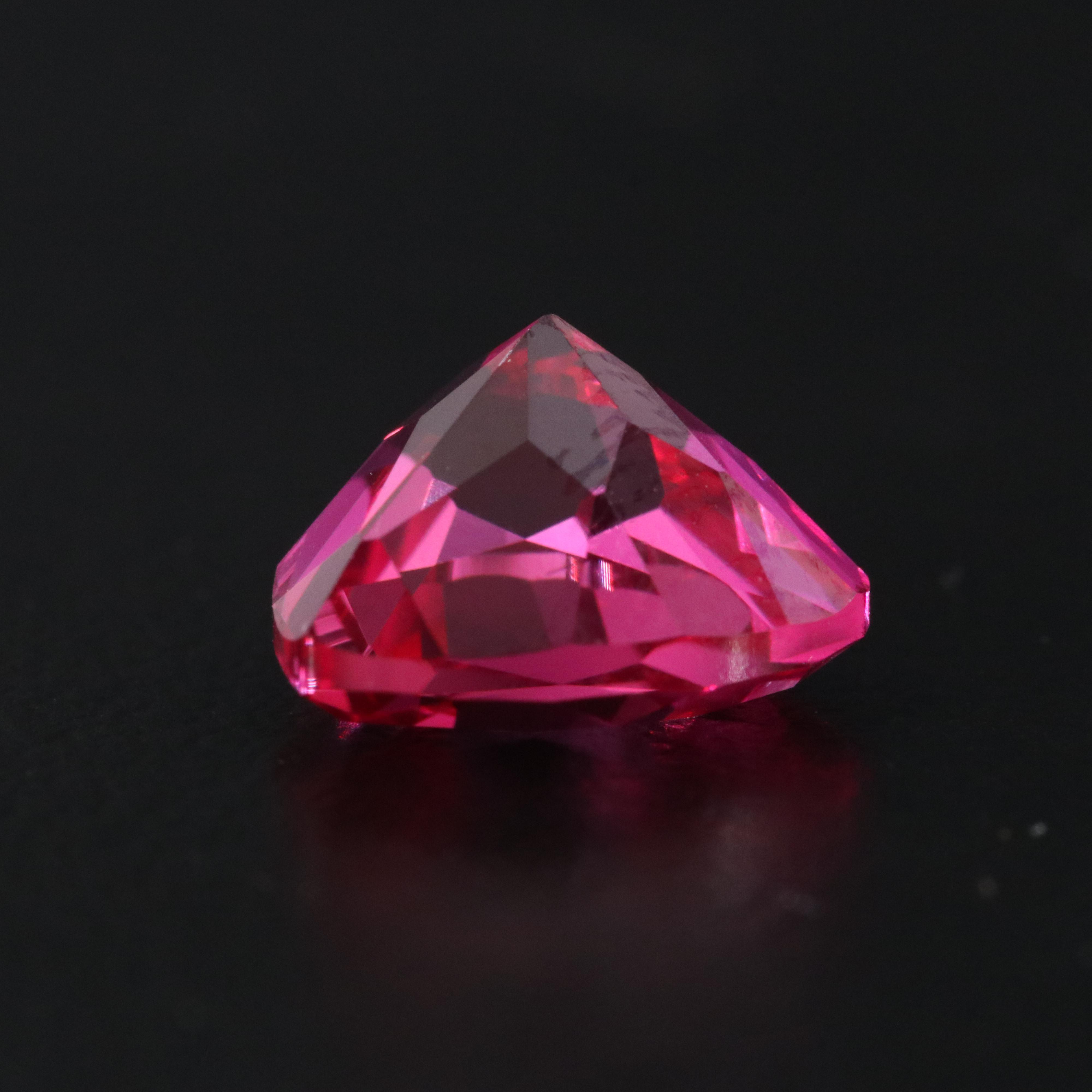 Loose 4.78 CT Lab Grown Ruby