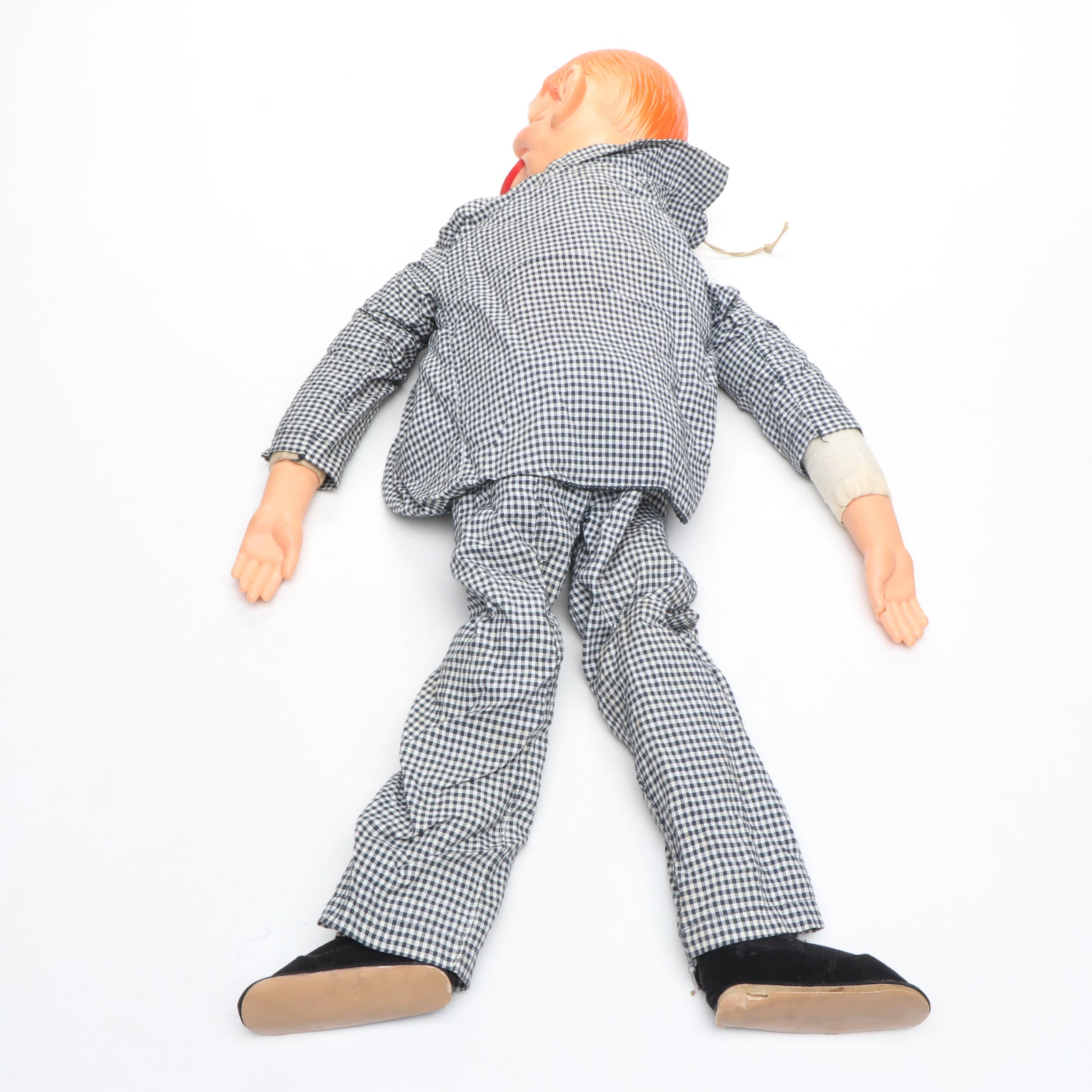 Juro Novelty Co. Inc. Mortimer Snerd Ventriloquist Dummy, 1968