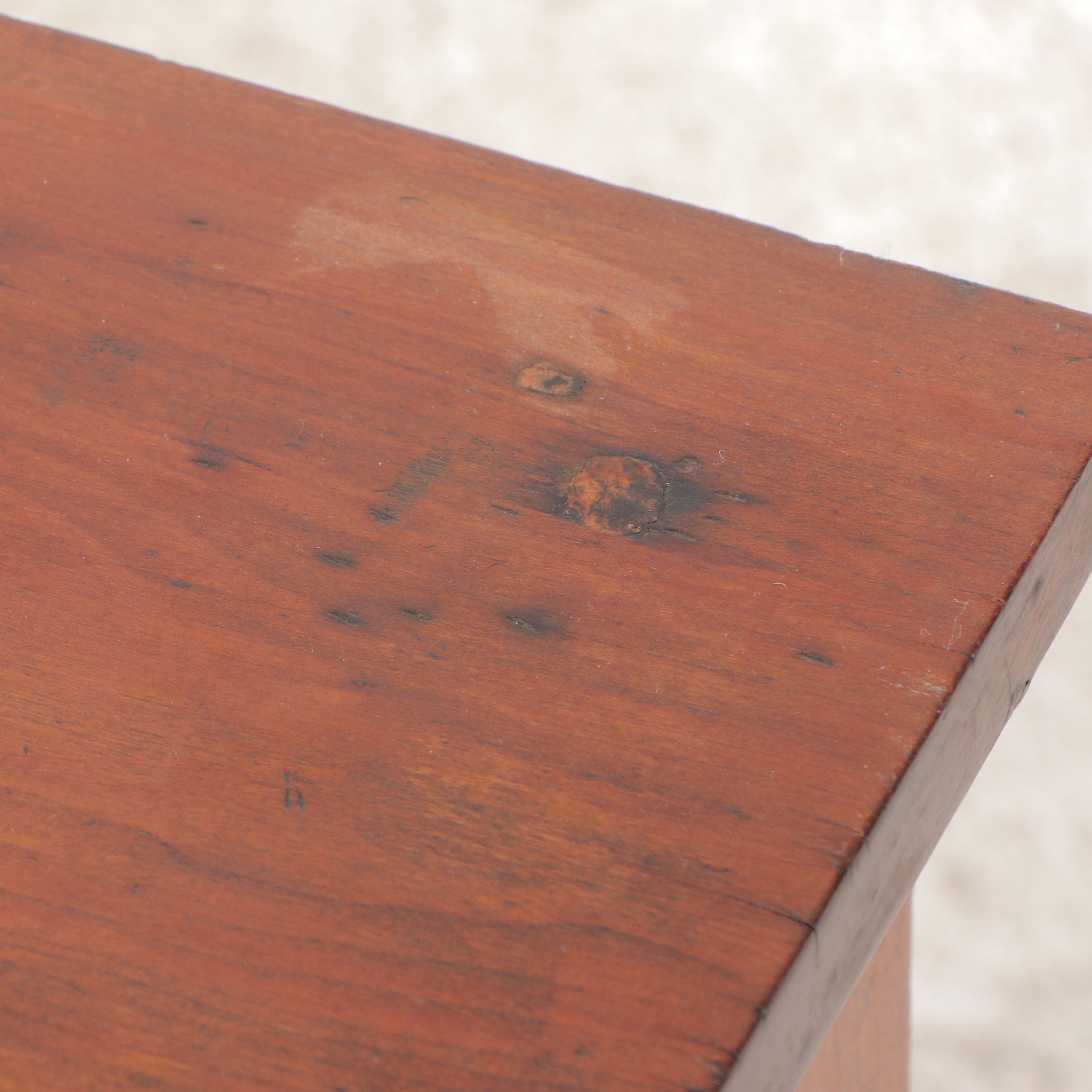 Sheraton Style Single-Drawer Cherry Nightstand