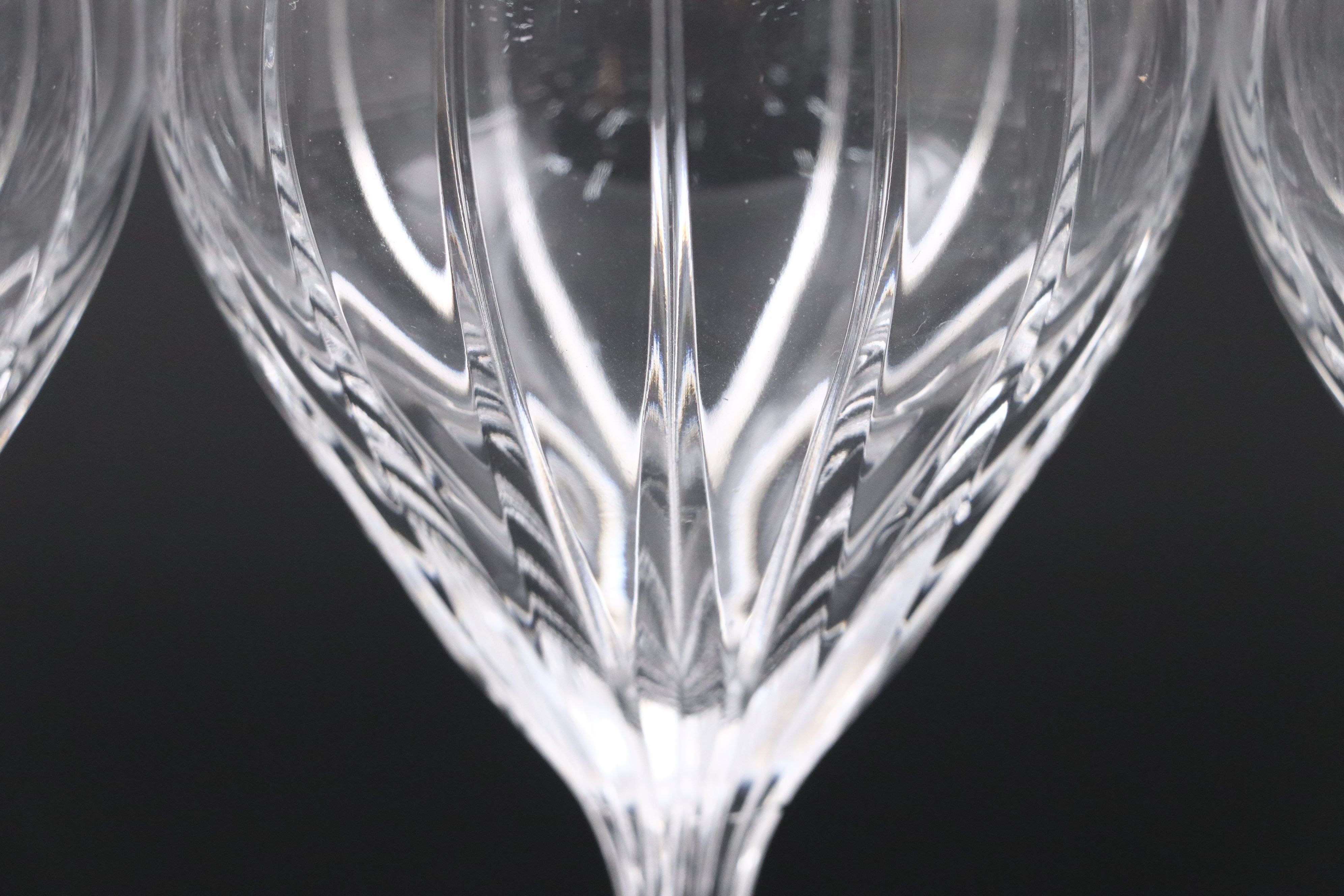 Mikasa "Infinity" Crystal Water Goblets, 1989–1993
