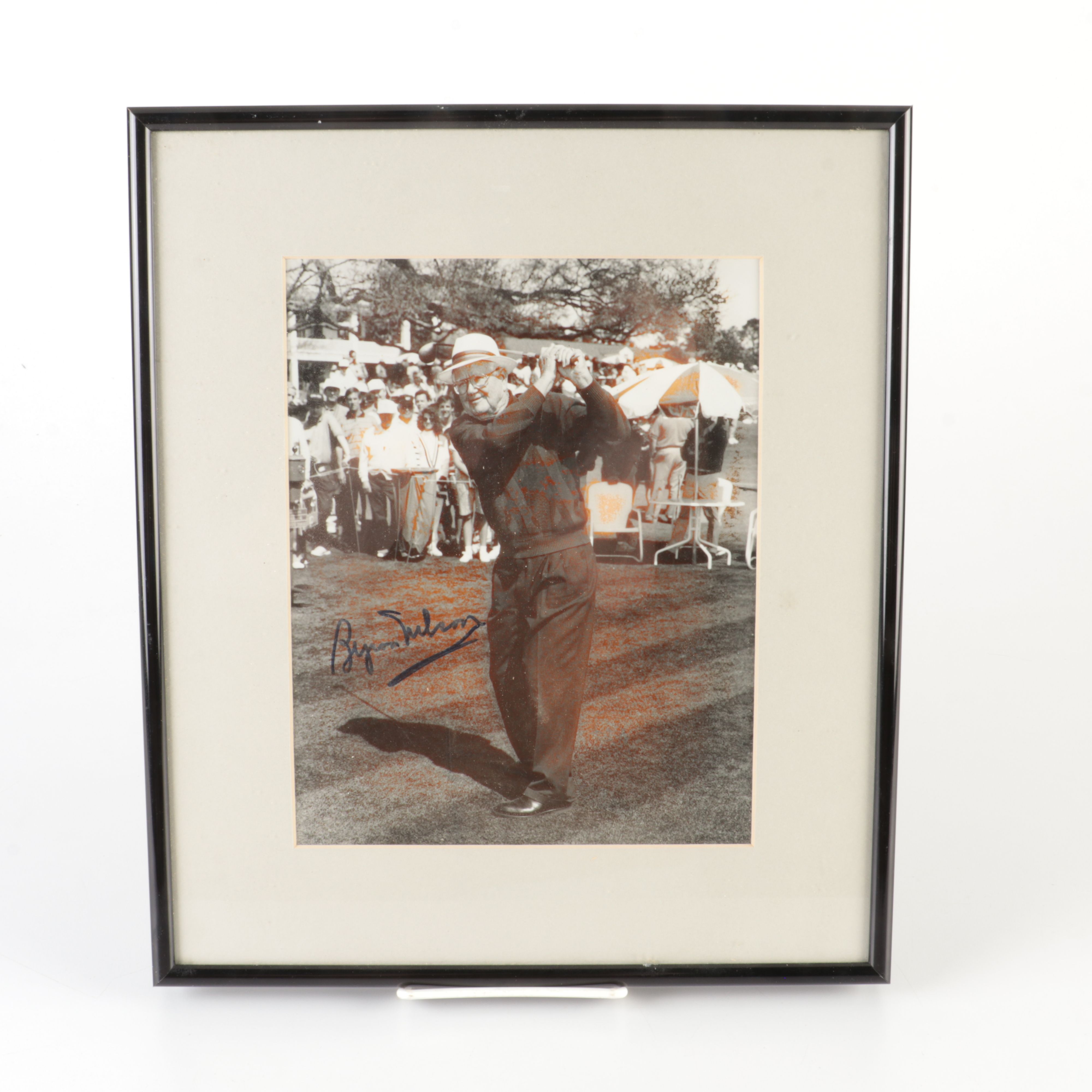 Bo Jackson Signed Framed Print, Byron Nelson Signed Framed Print