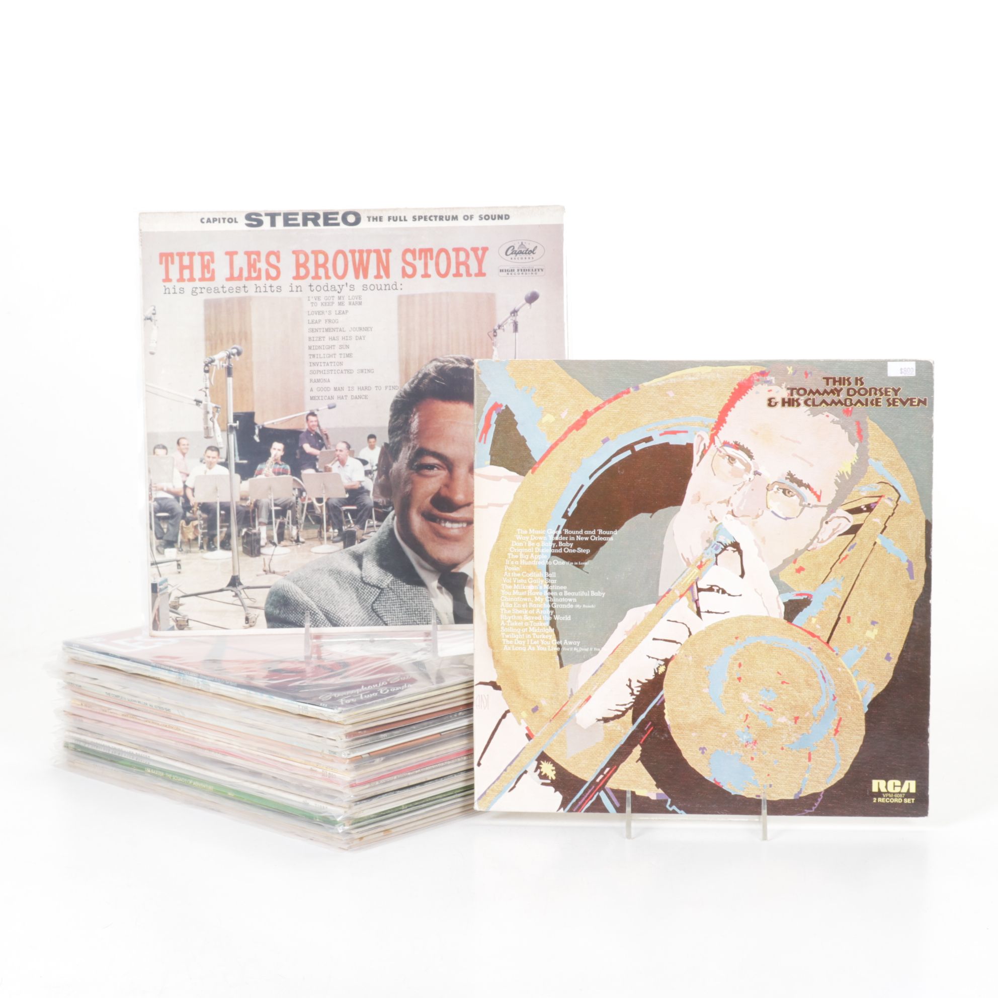 Les Brown, Tommy Dorsey, Guy Lombardo and More Jazz Vinyl Record Albums