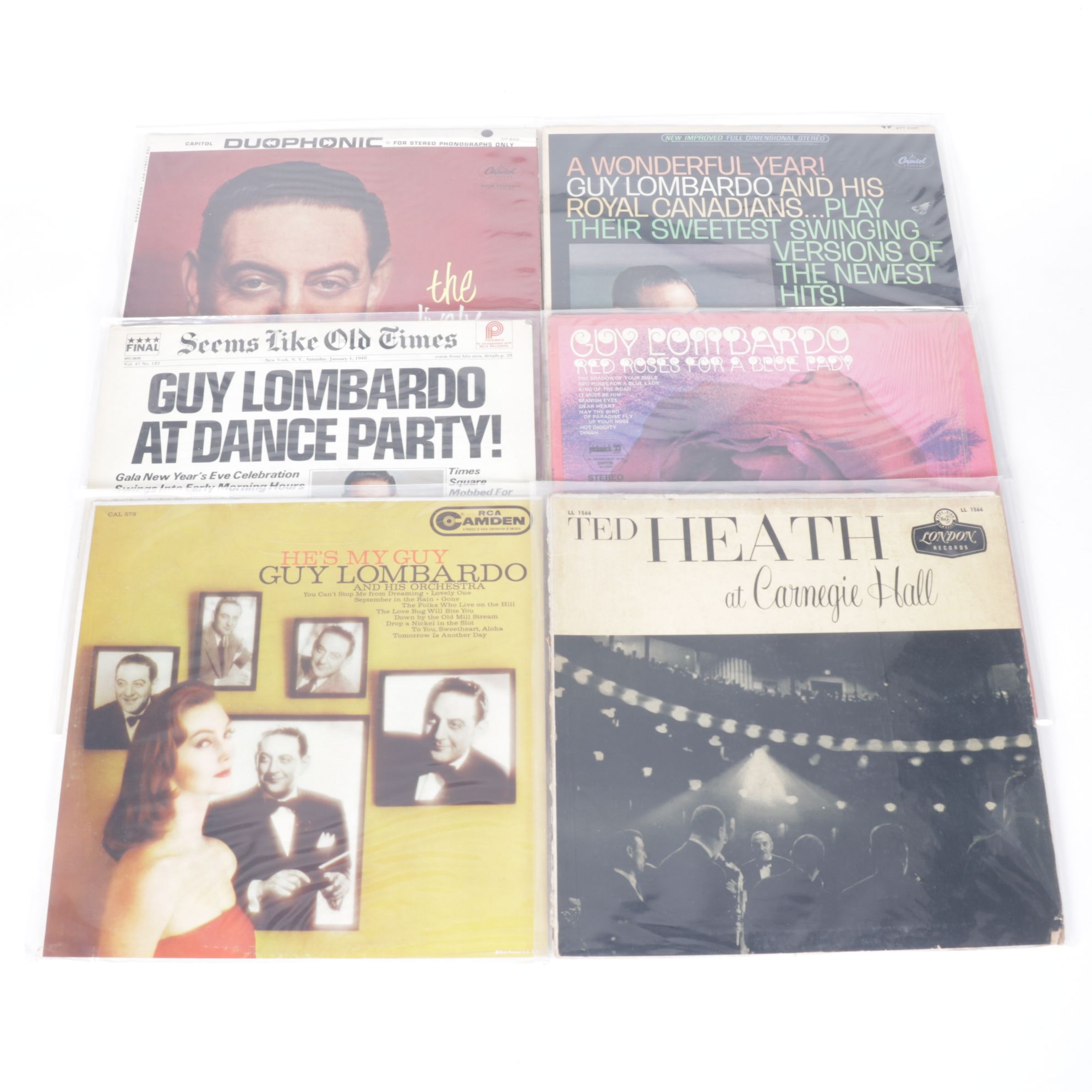 Les Brown, Tommy Dorsey, Guy Lombardo and More Jazz Vinyl Record Albums