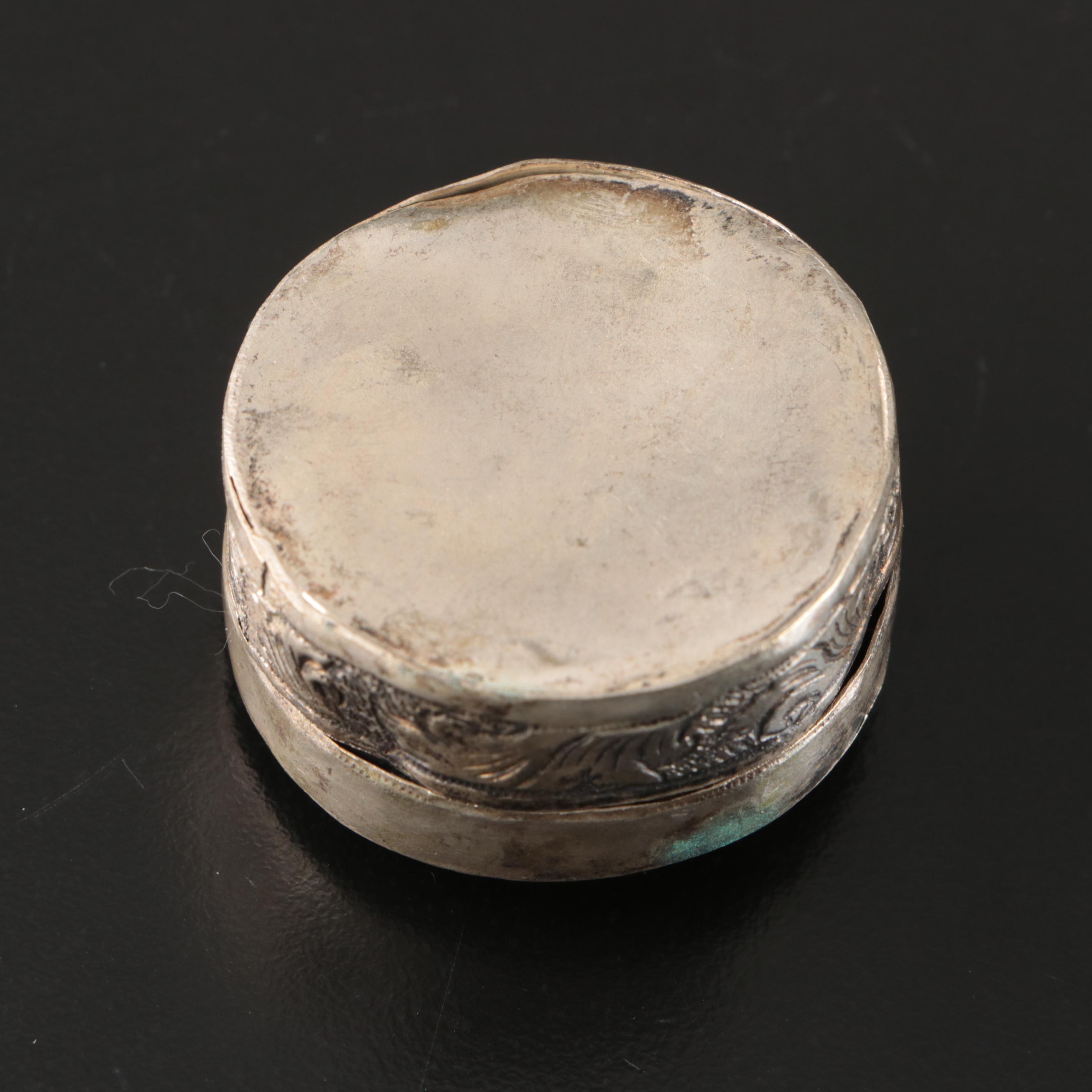 Regent Square Floral Motif Silver Plate Decorative Box and More