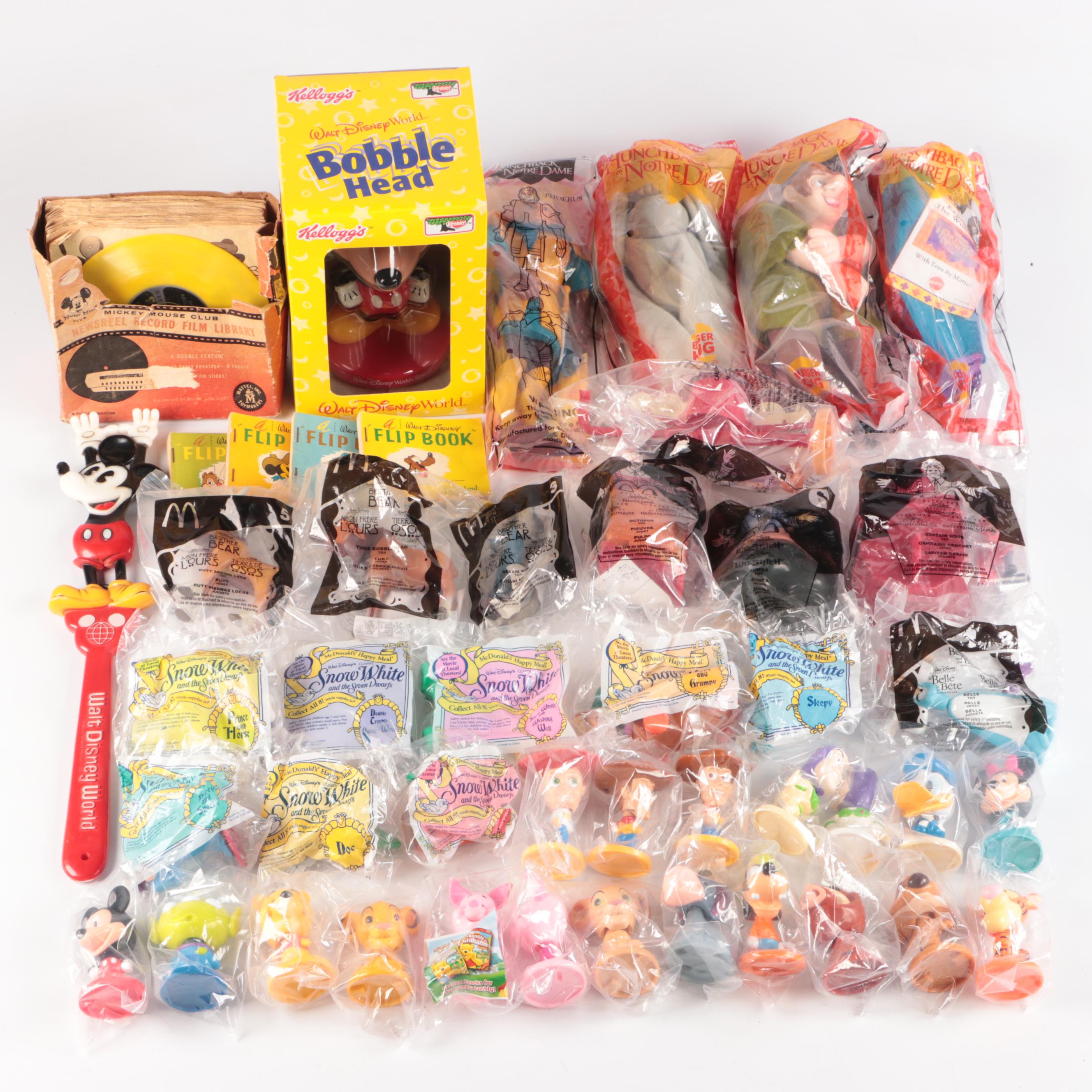 Vintage Disney McDonald's, Burger King Kids' Meal Toys, & More