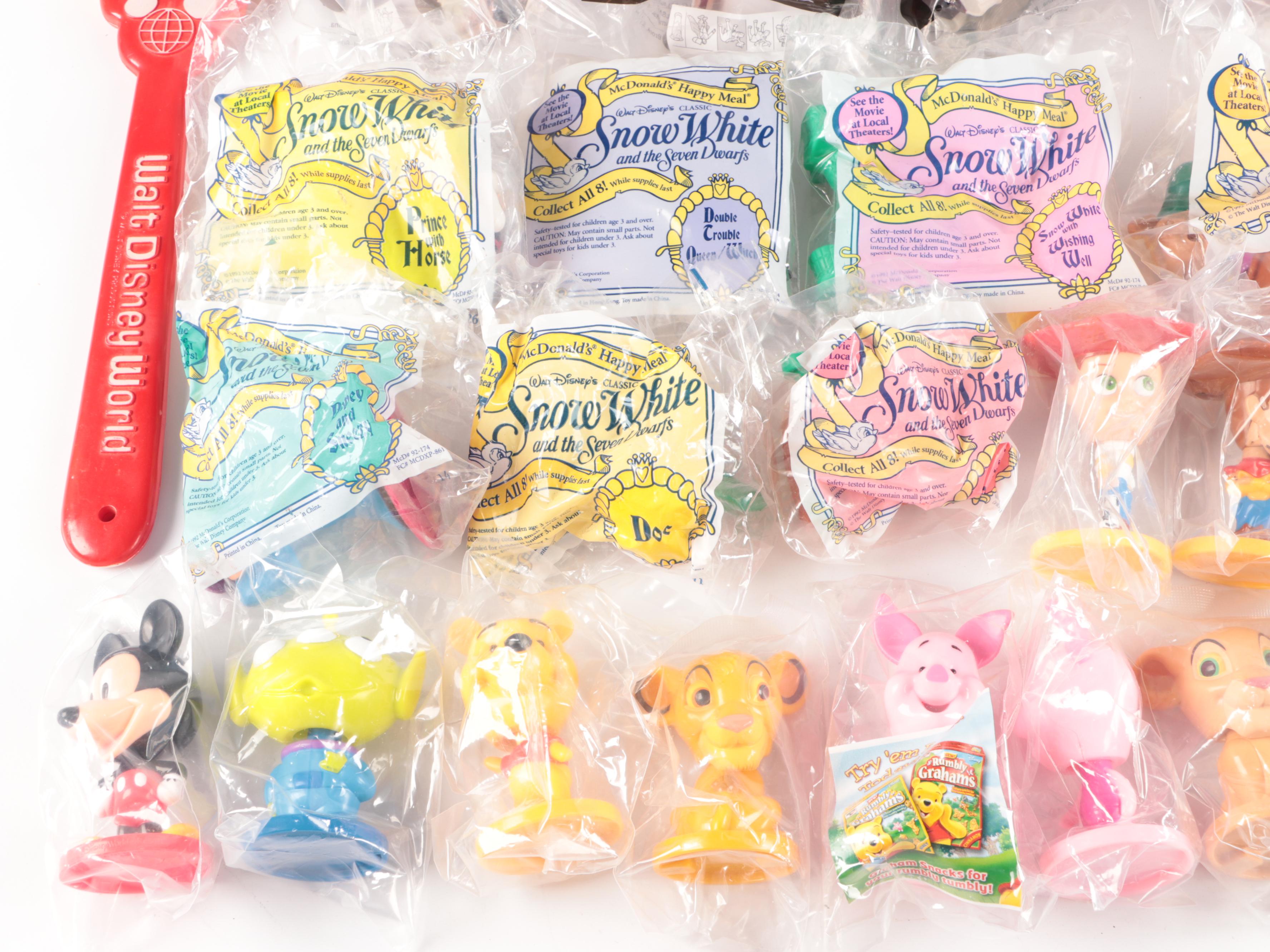 Vintage Disney McDonald's, Burger King Kids' Meal Toys, & More