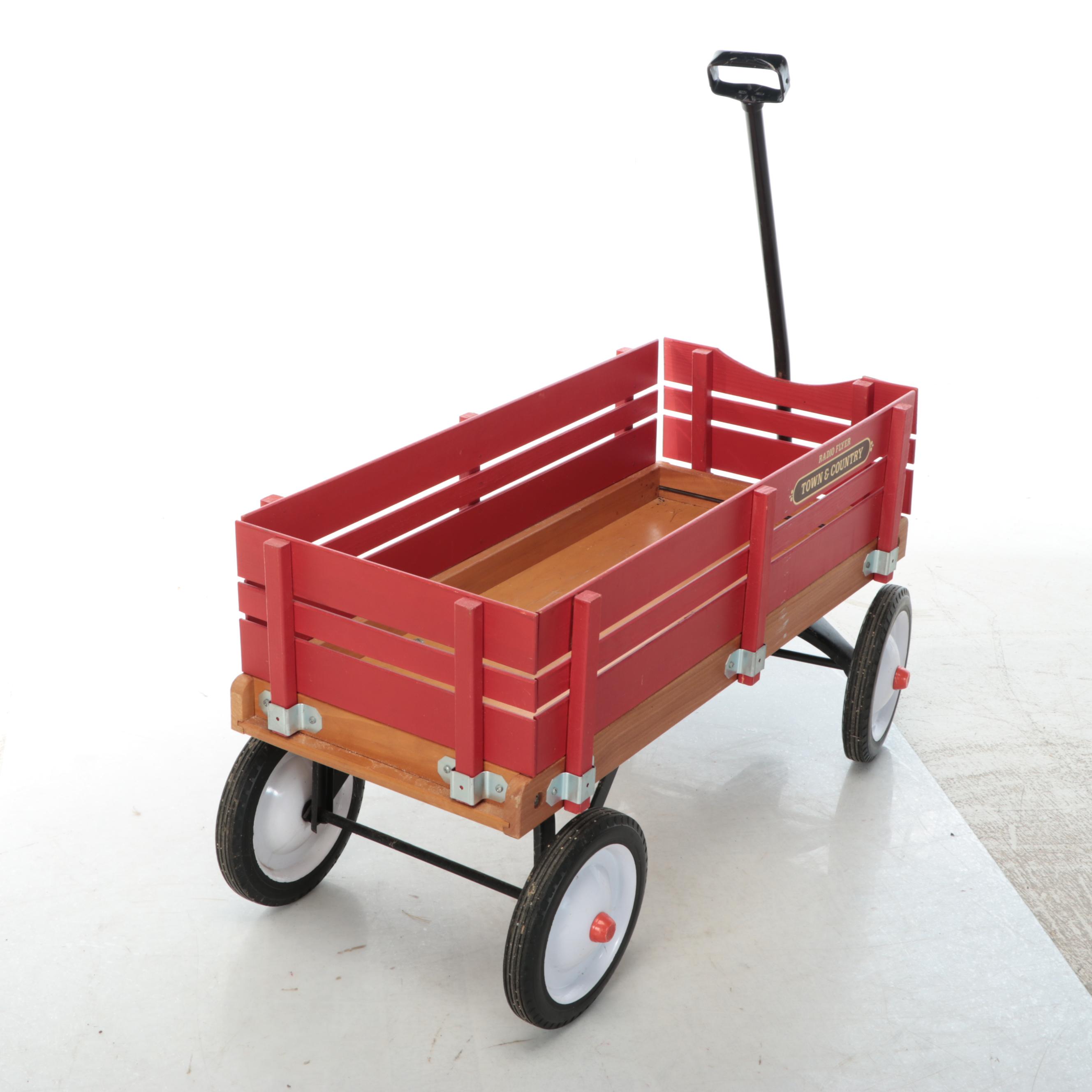 Radio Flyer "Town & Country" Wooden Wagon