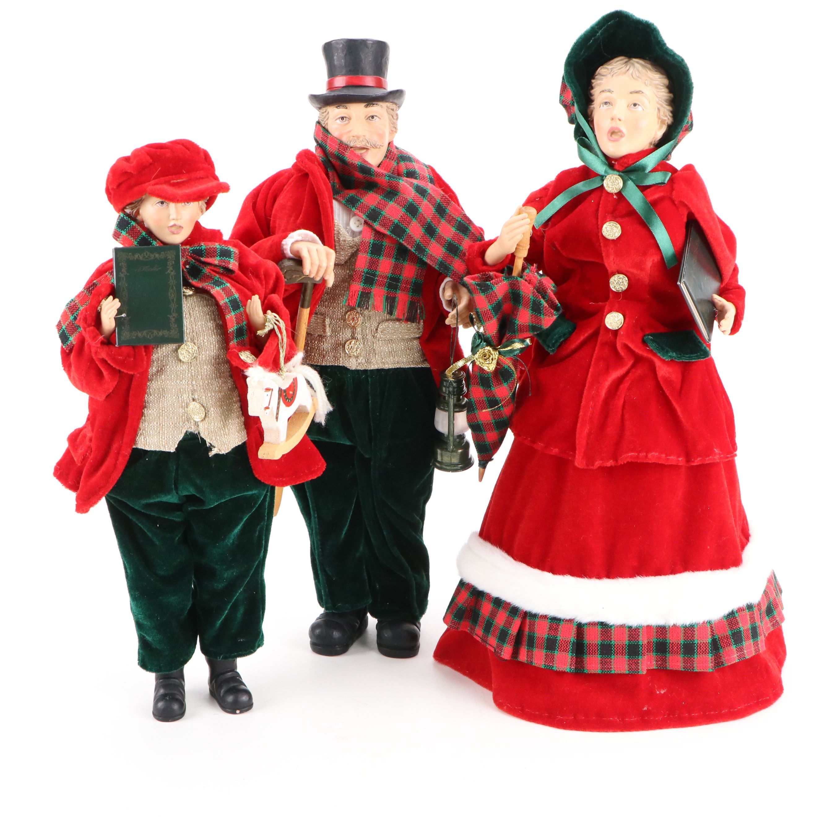 Victorian Style Christmas Carolers