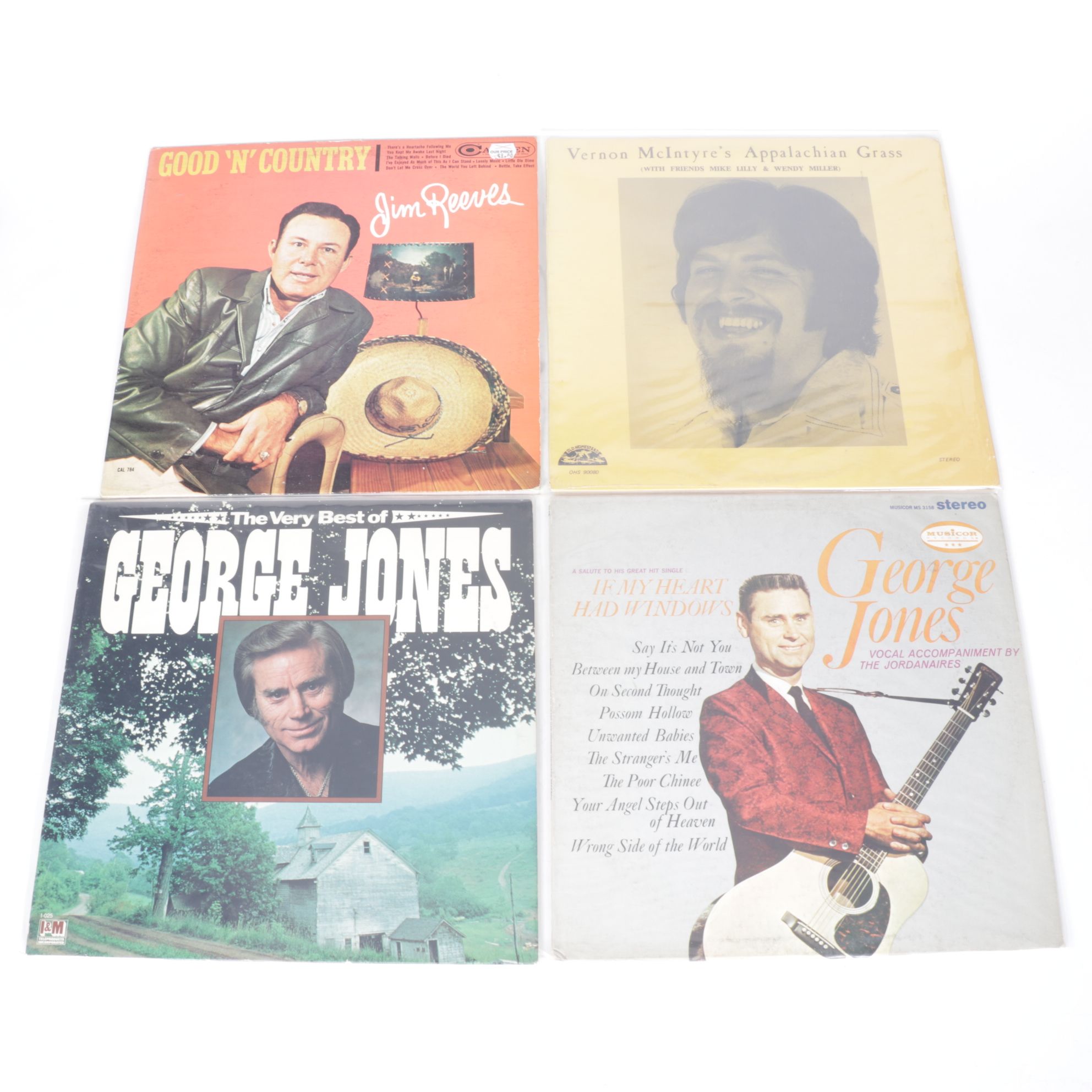 Earl Scruggs, Vernon McIntyre, Charlie McCoy and More Vinyl Record Albums