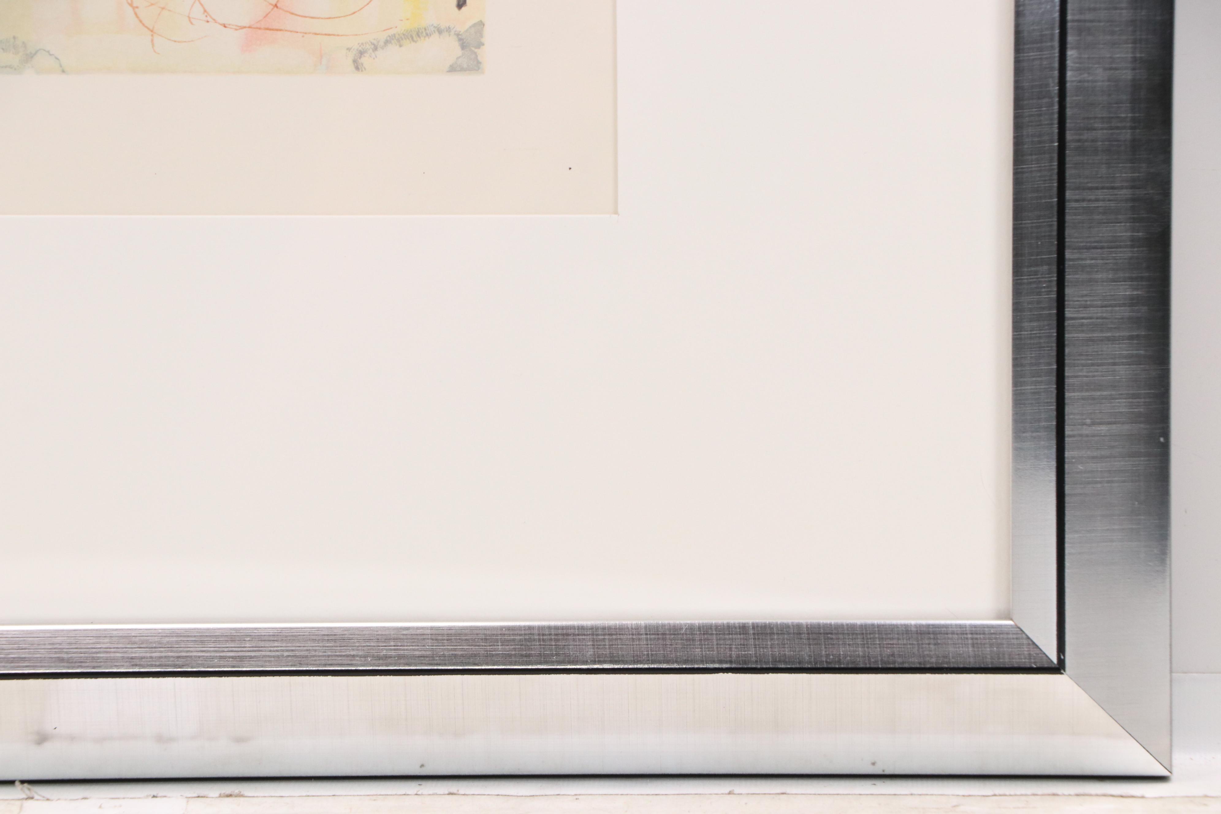 Salvador Dalí Wood Engraving "L'Échelle Mystique," 1960–64