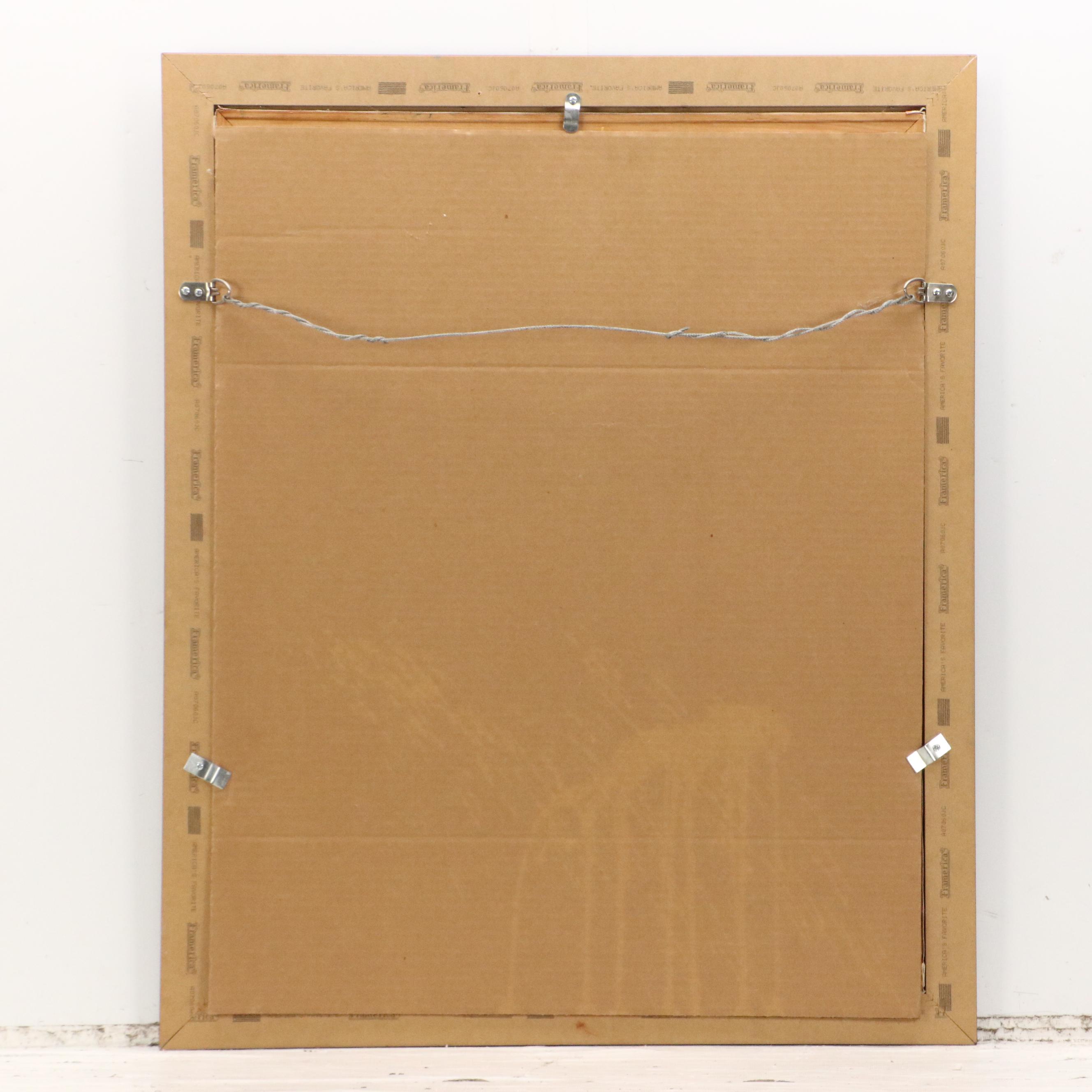 Jimi Jones Acrylic Painting of Bedouin Dancer