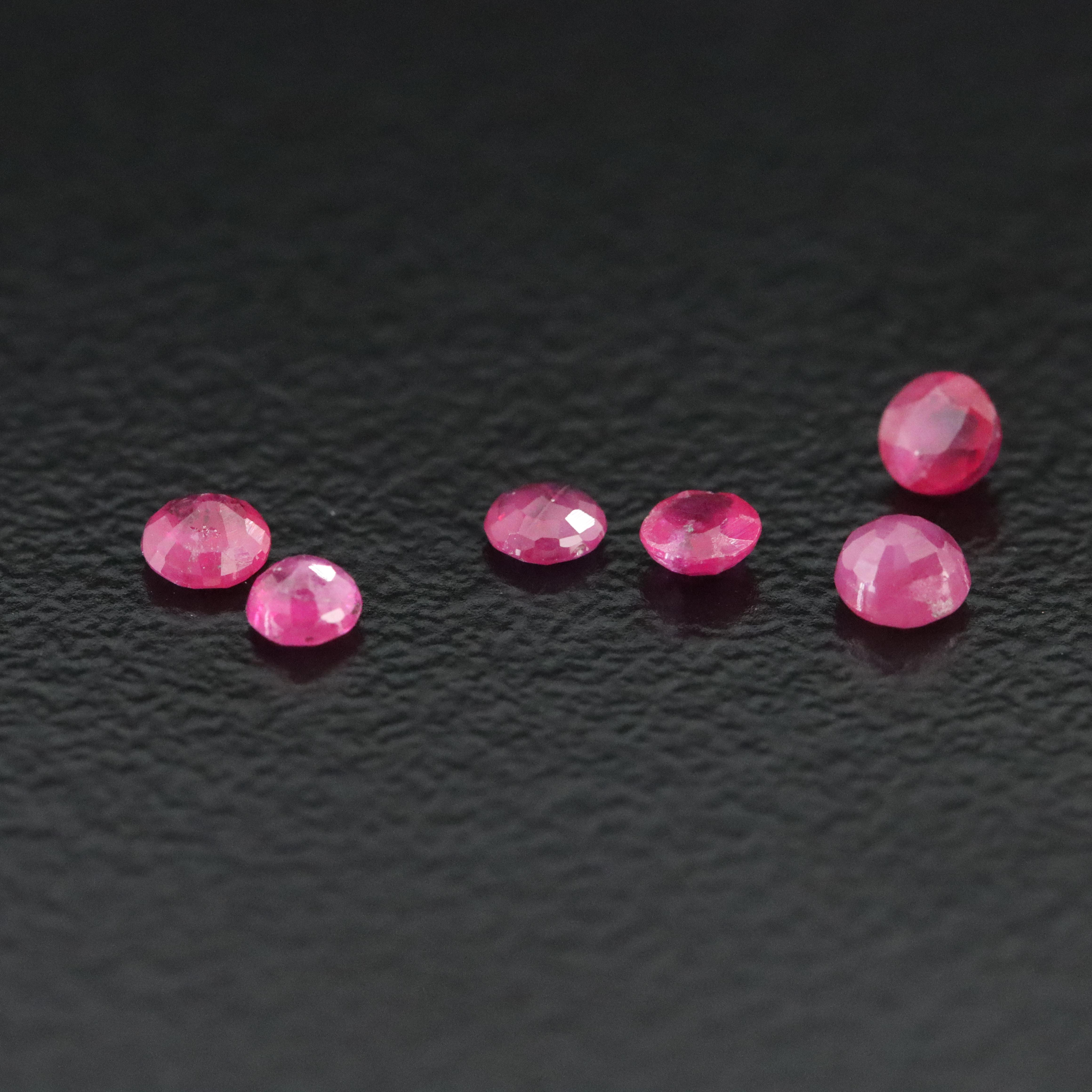 Loose 0.54 CTW Rubies