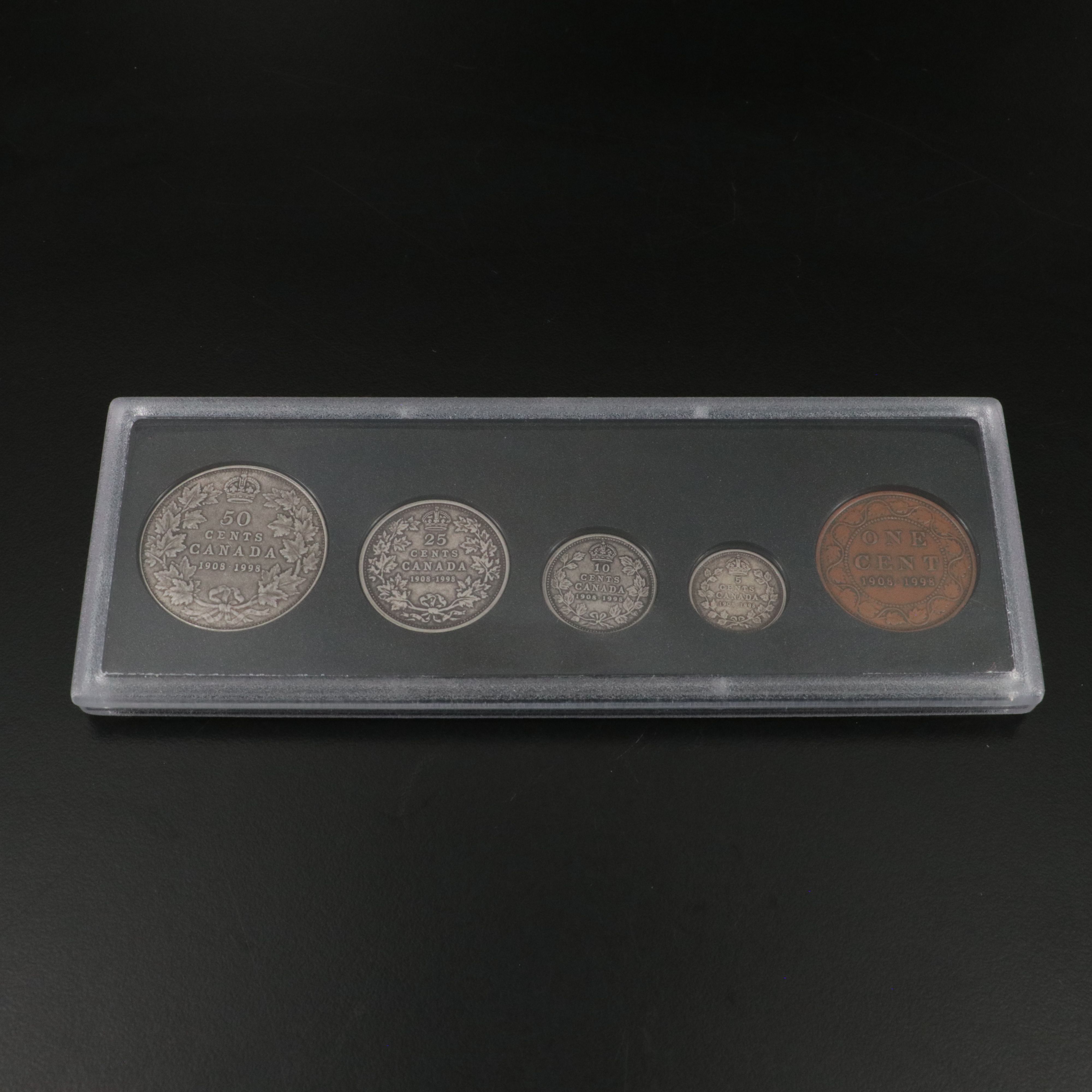 Two Canada Proof Sets, 1967 and a 1998 Commemorative Set