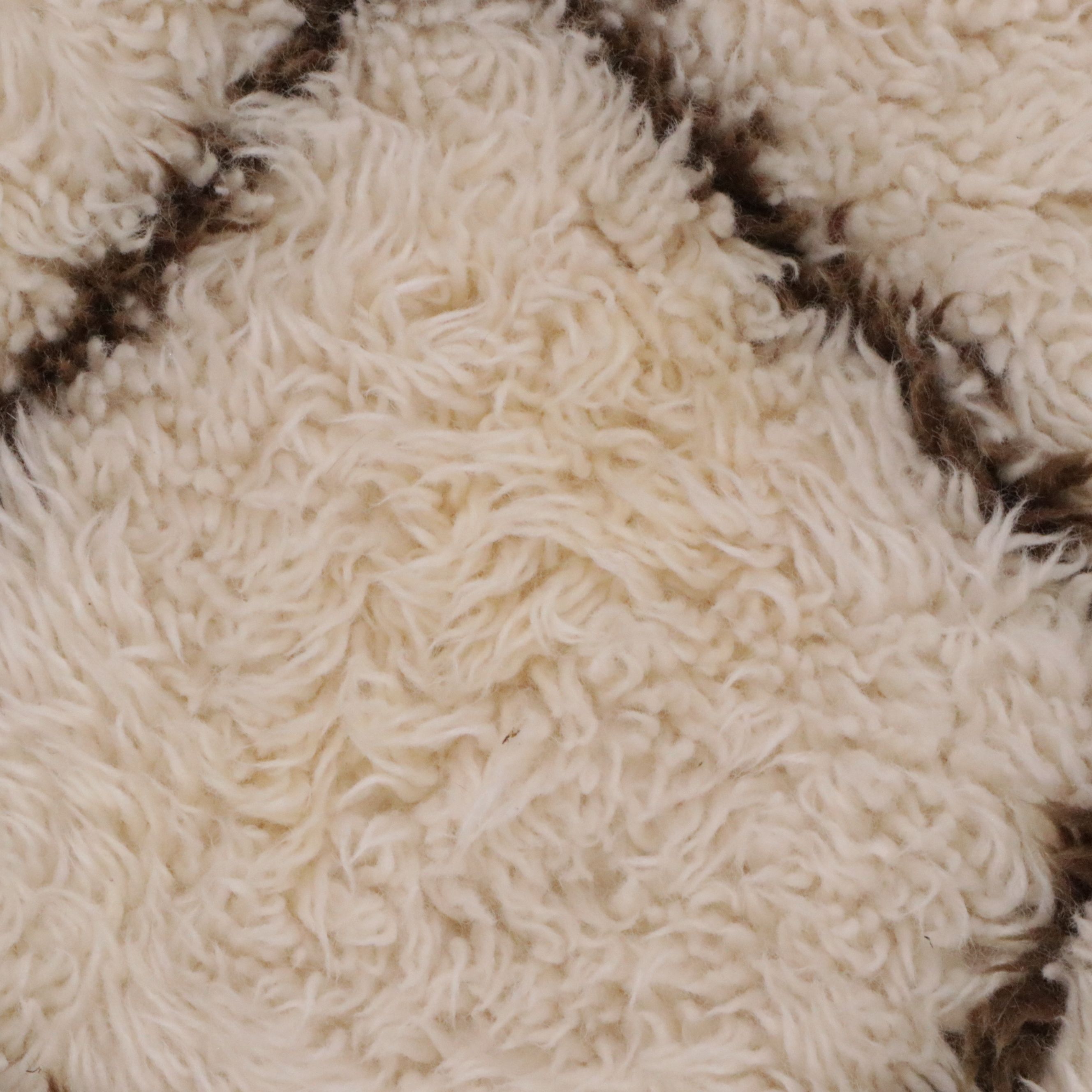 8'1 x 10'6 Hand-Knotted Contemporary Diamond Trellis Area Rug