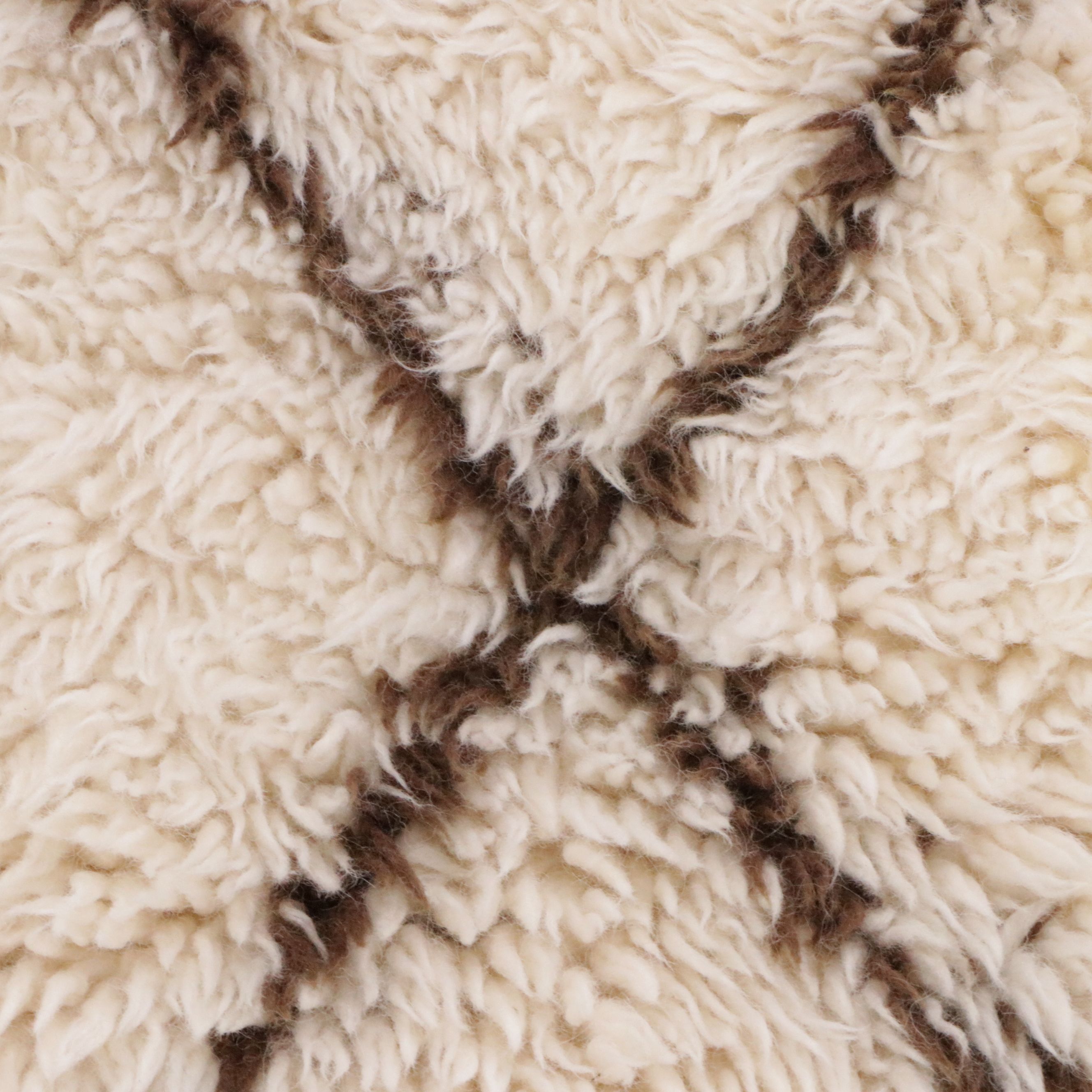 8'1 x 10'6 Hand-Knotted Contemporary Diamond Trellis Area Rug