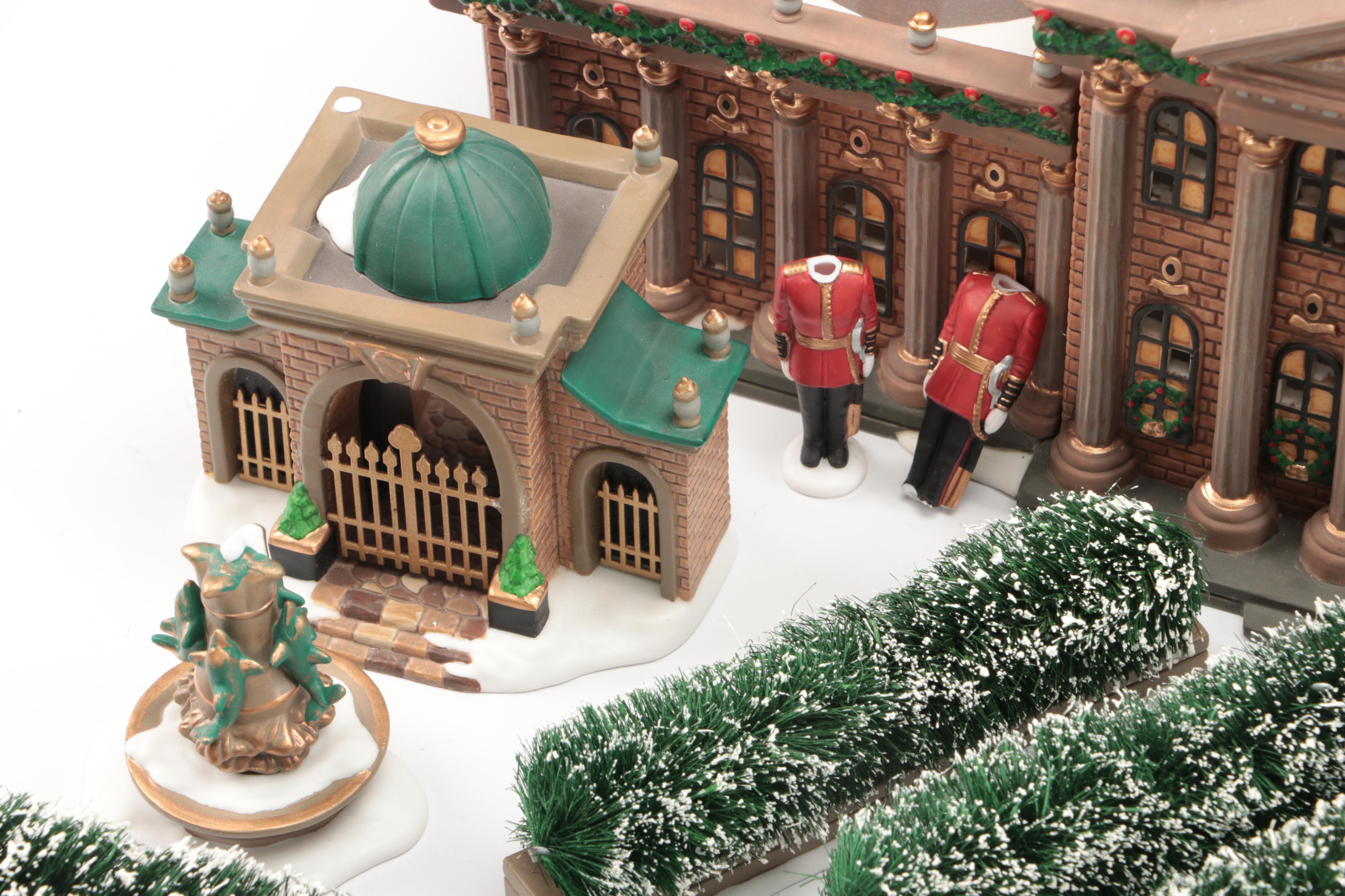 Heritage Village Collection "Ramsford Palace" with More Dickens Village Sets