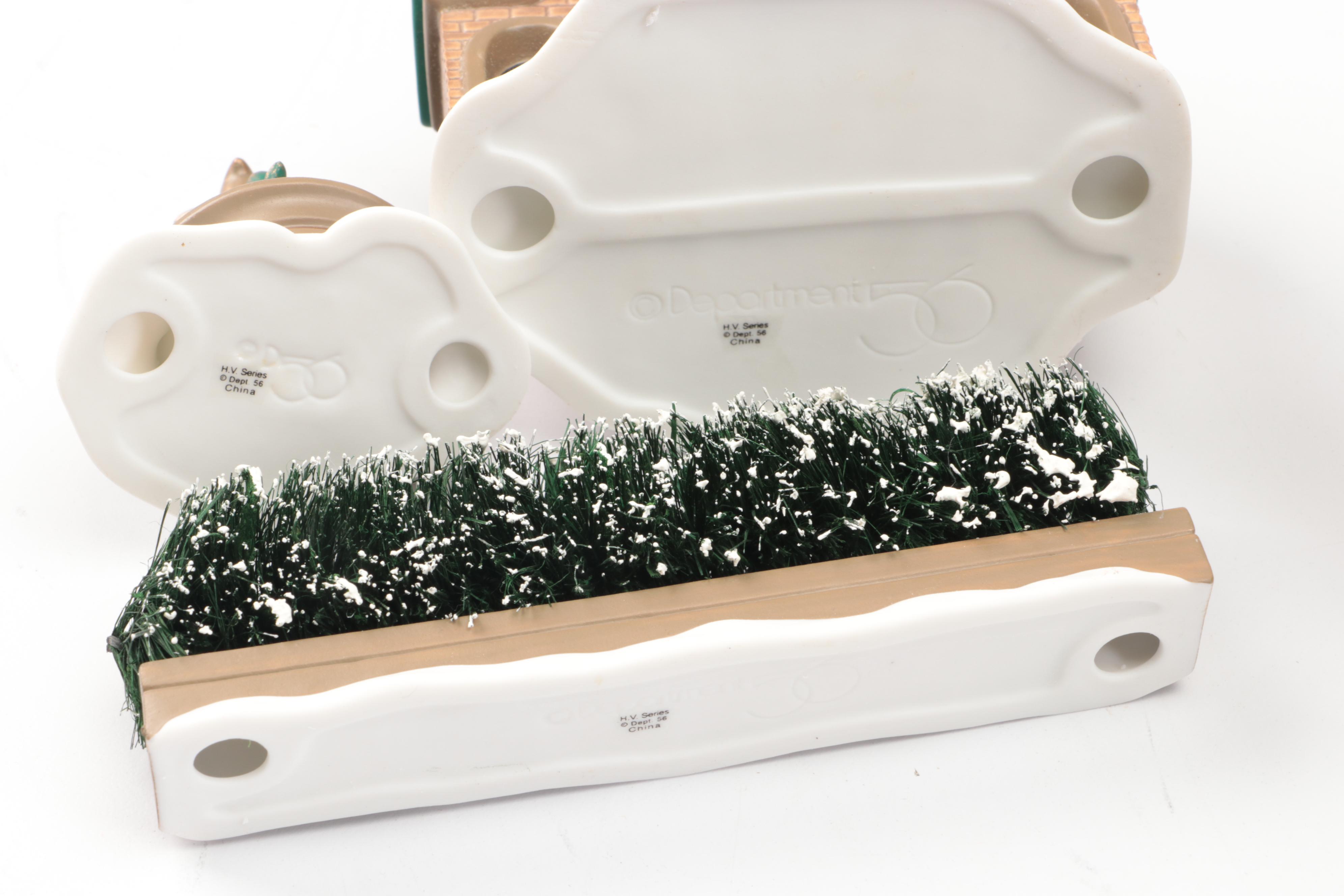 Heritage Village Collection "Ramsford Palace" with More Dickens Village Sets