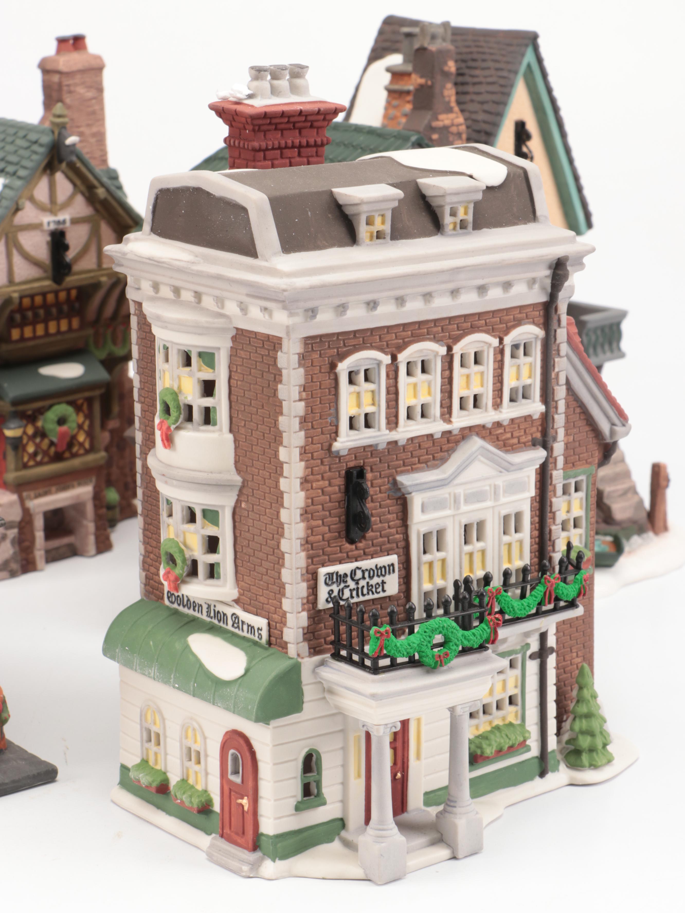 Heritage Village Collection "Ramsford Palace" with More Dickens Village Sets