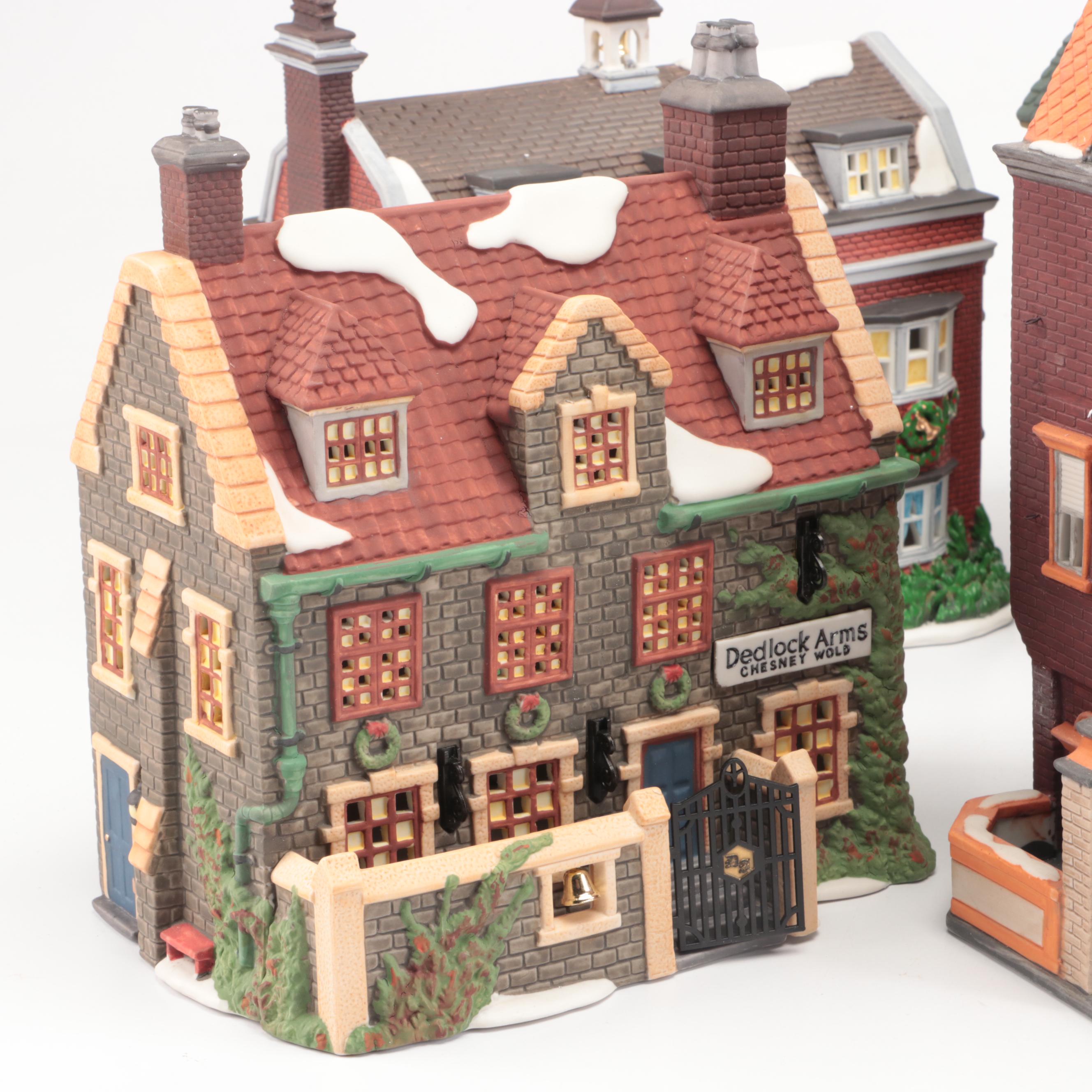 Heritage Village Collection "Ramsford Palace" with More Dickens Village Sets