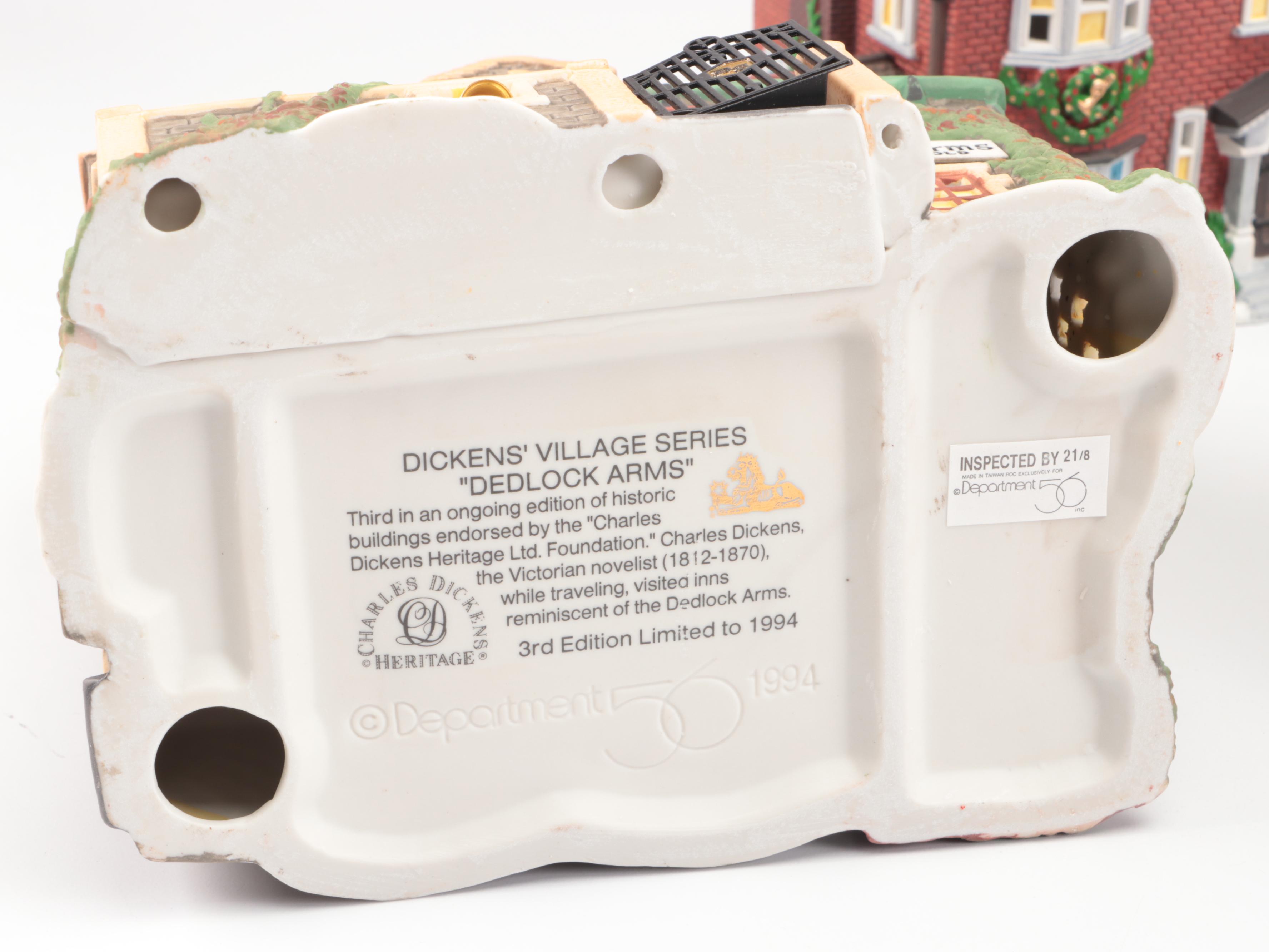 Heritage Village Collection "Ramsford Palace" with More Dickens Village Sets