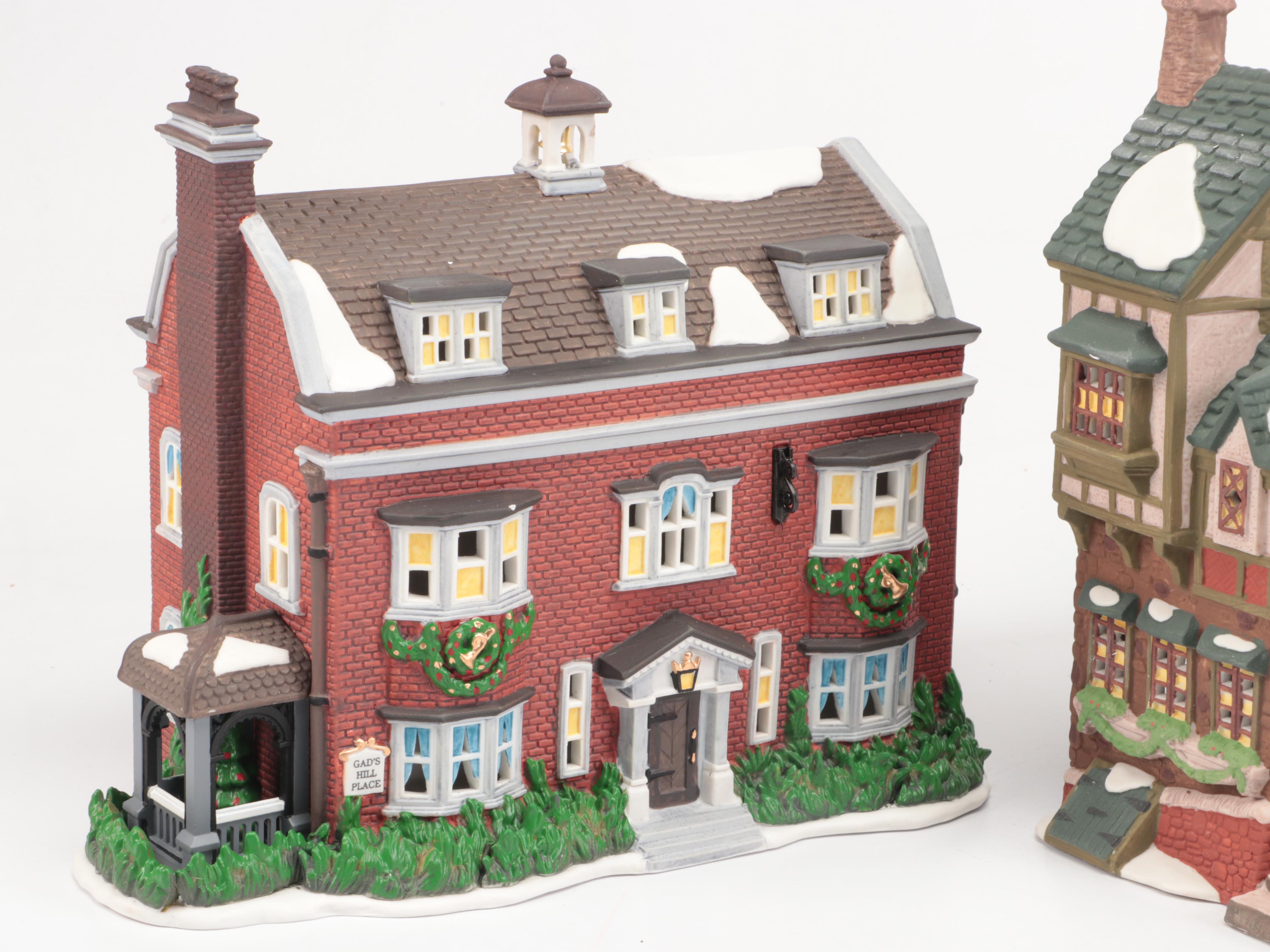 Heritage Village Collection "Ramsford Palace" with More Dickens Village Sets