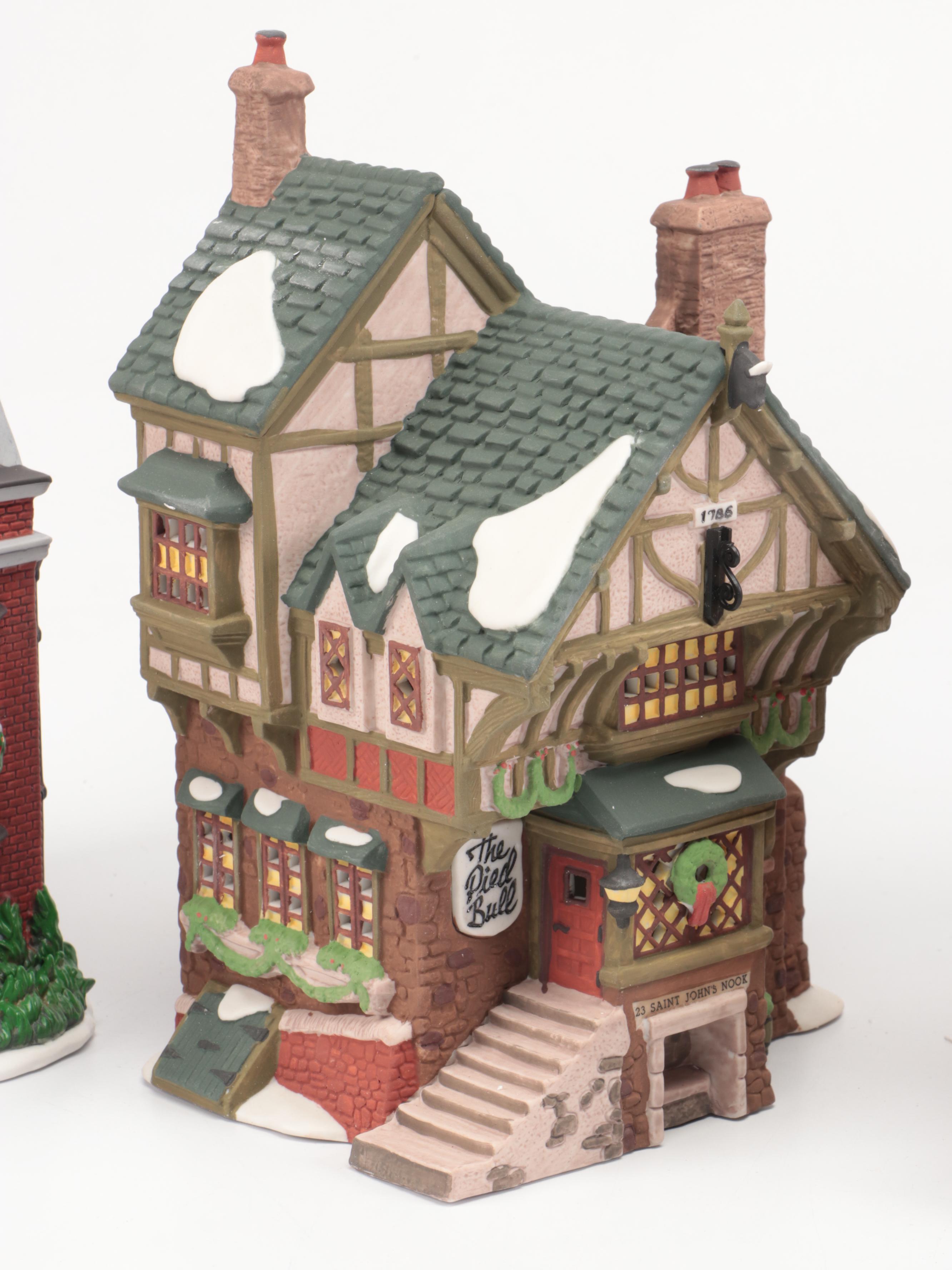 Heritage Village Collection "Ramsford Palace" with More Dickens Village Sets