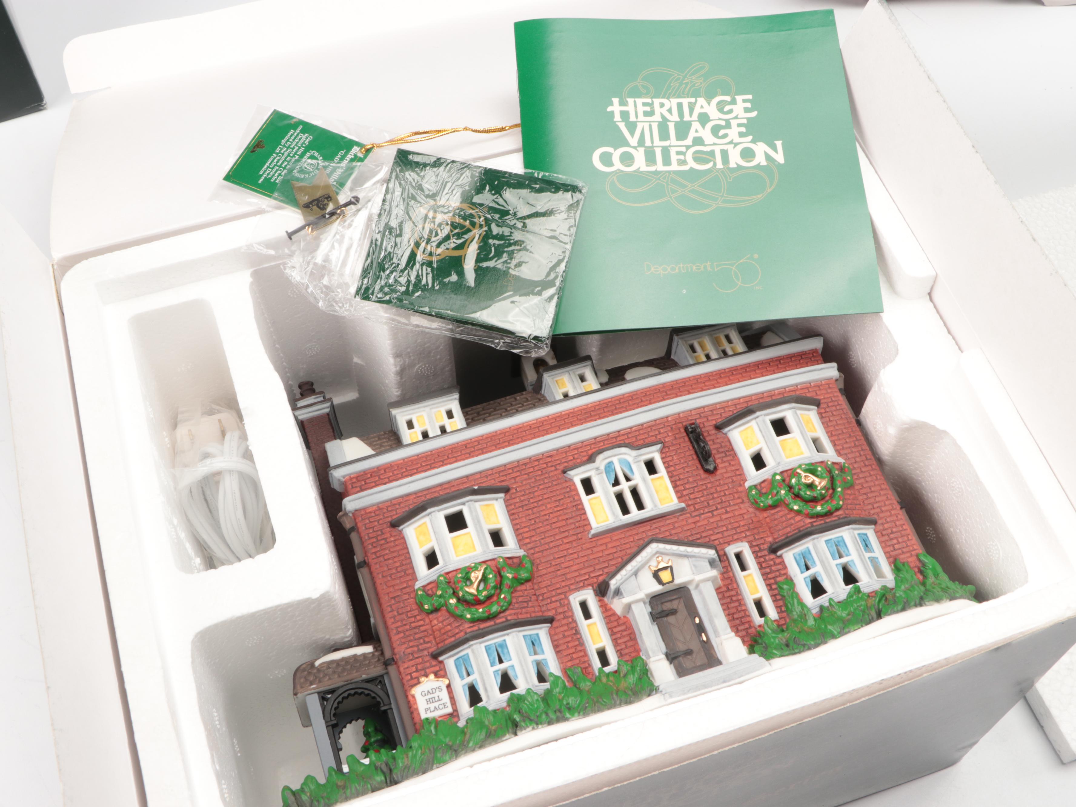 Heritage Village Collection "Ramsford Palace" with More Dickens Village Sets