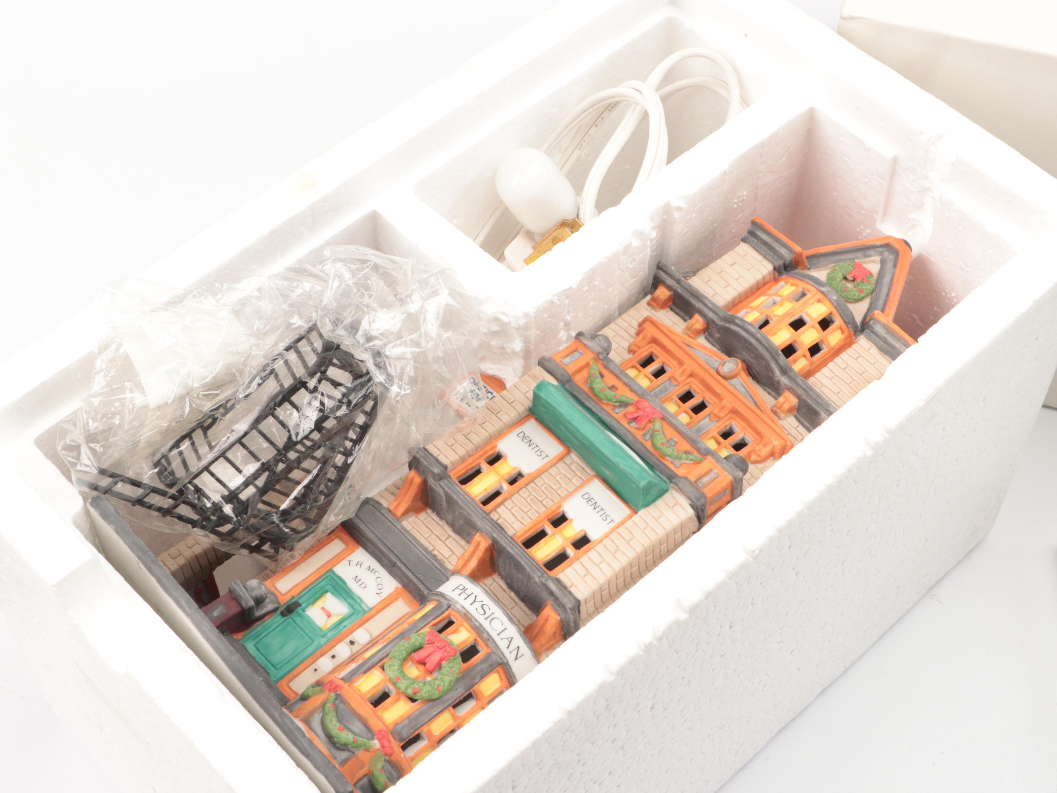 Heritage Village Collection "Ramsford Palace" with More Dickens Village Sets