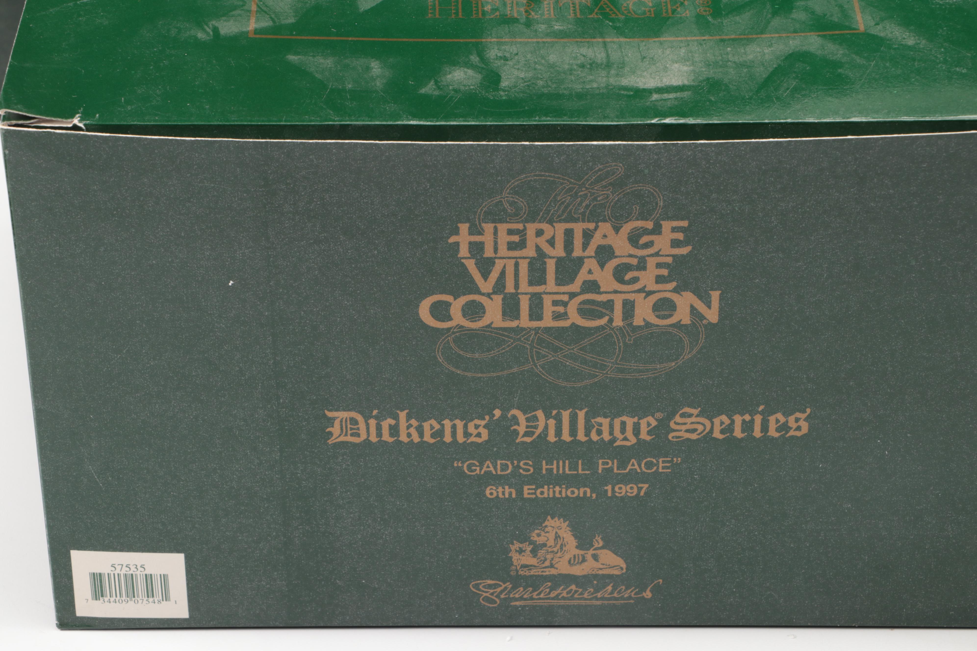 Heritage Village Collection "Ramsford Palace" with More Dickens Village Sets
