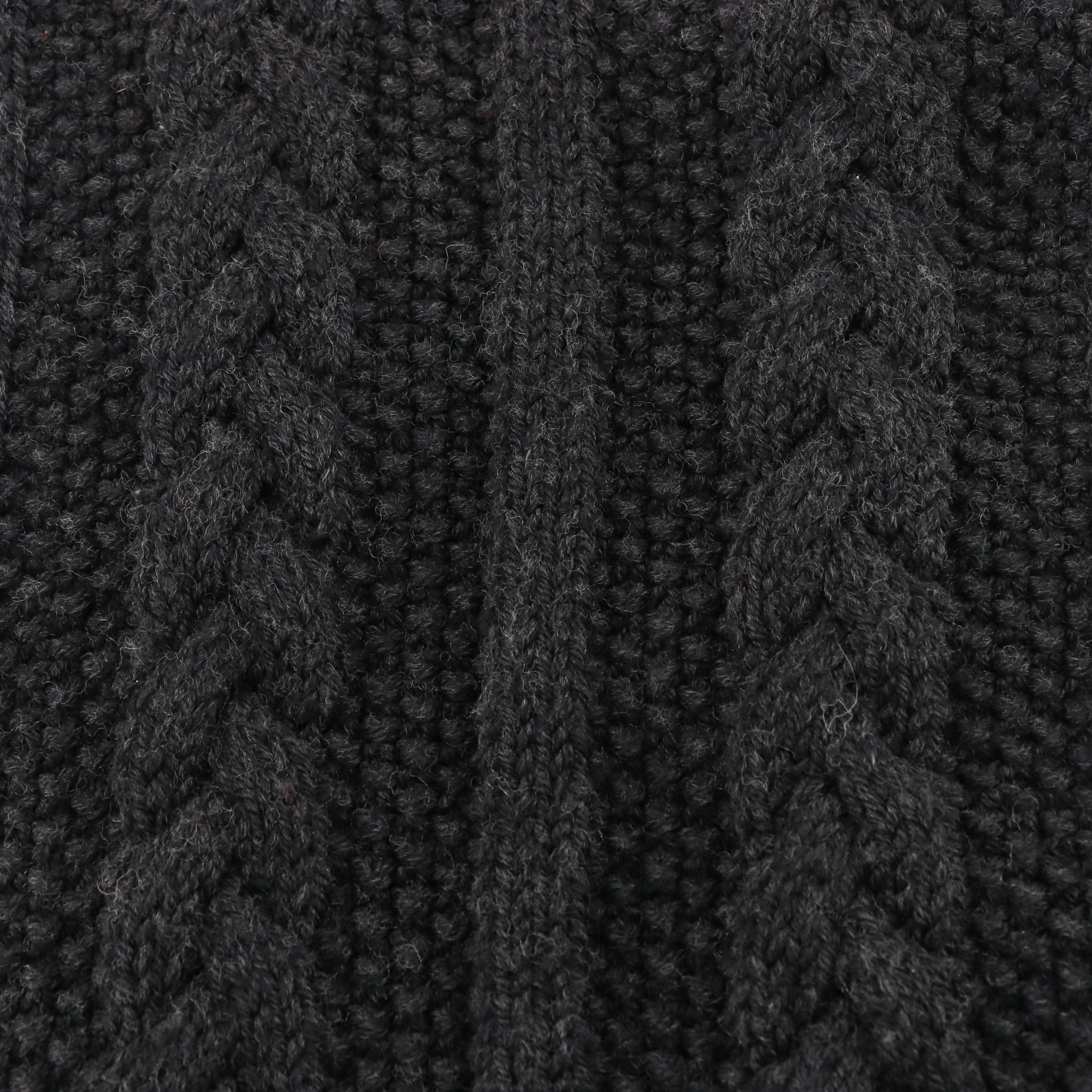 Barneys New York Cable Knit Eternity Scarf and Julia Hill Hand-Stitched Scarf