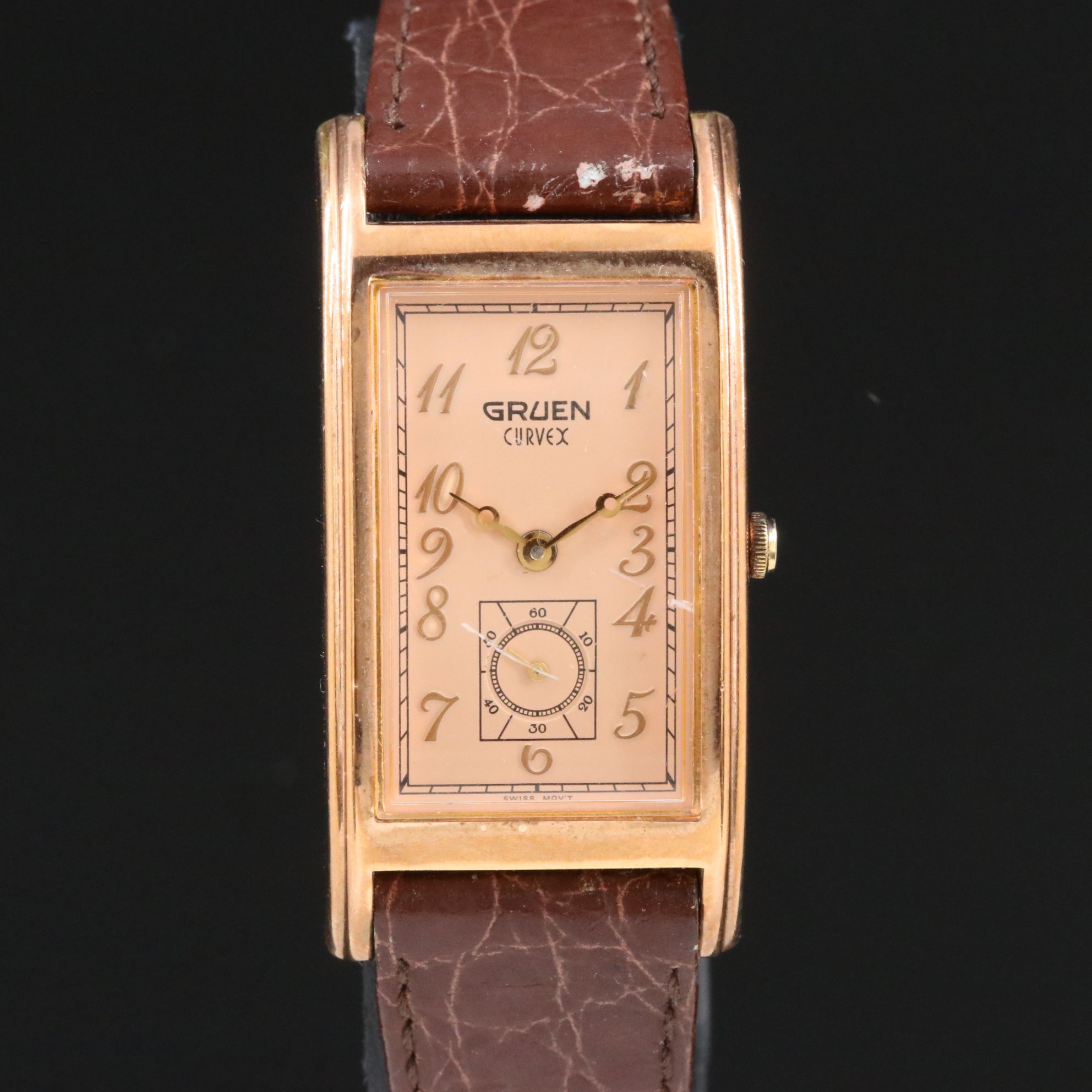 Gruen Curvex Quartz Watch