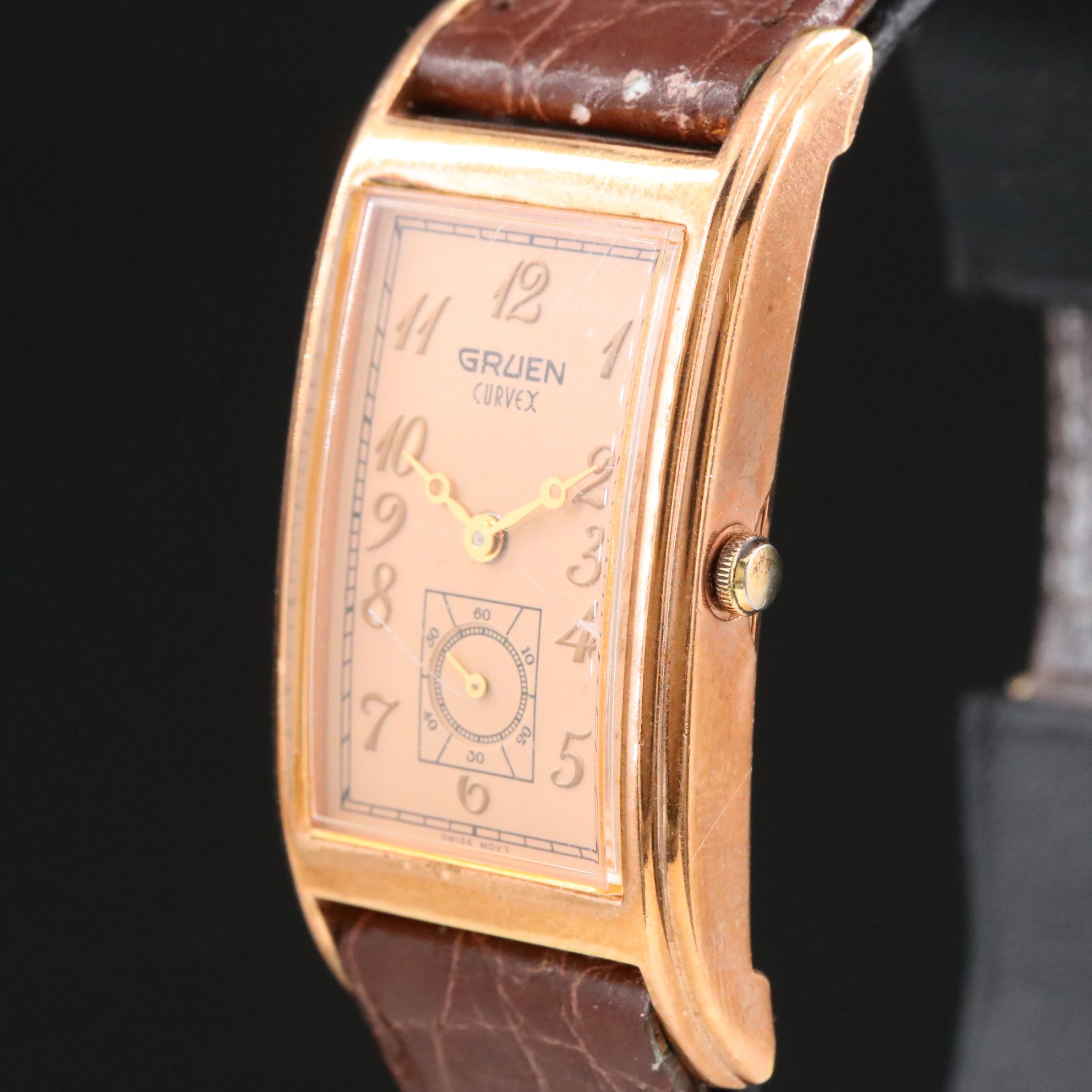 Gruen Curvex Quartz Watch